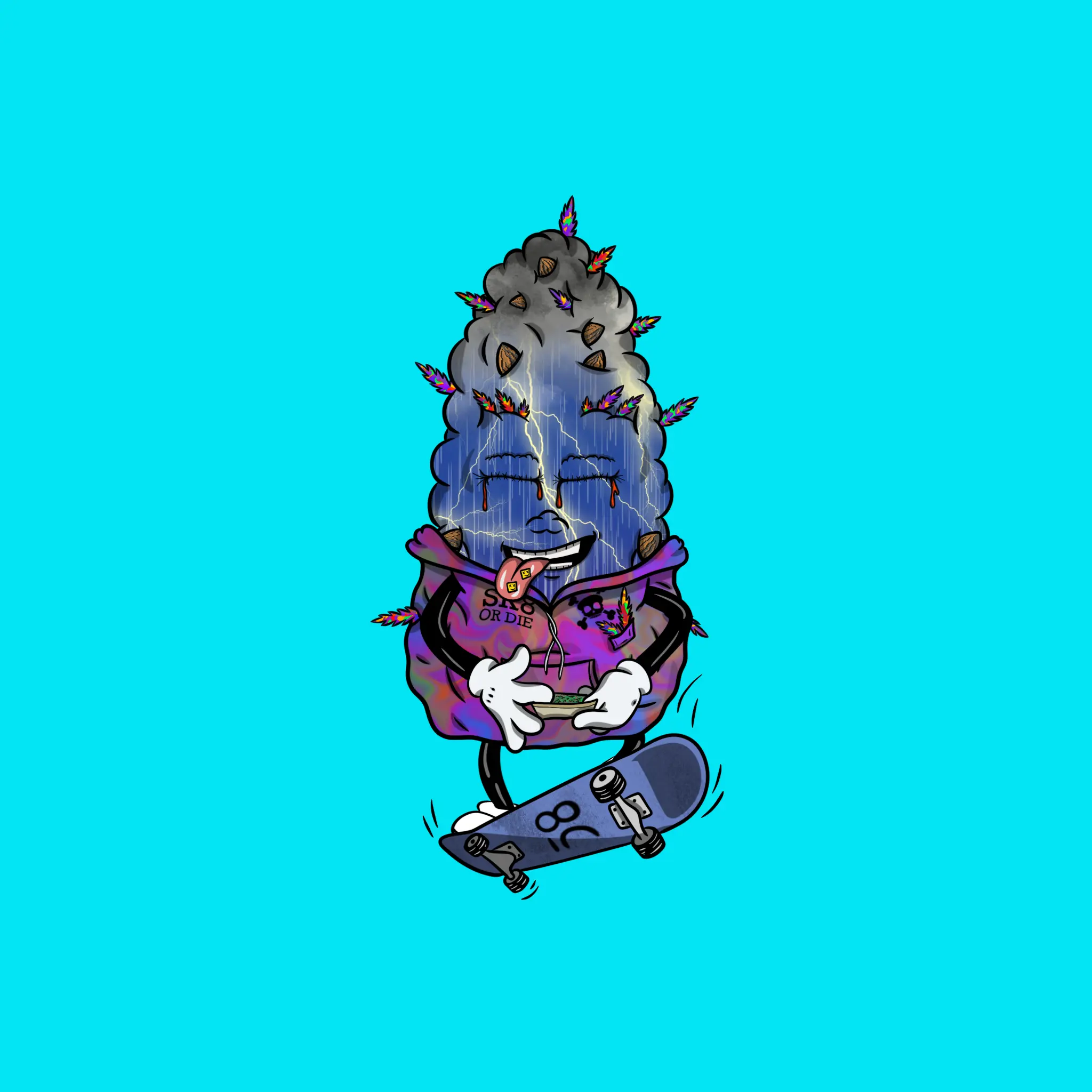 Blazing Budz #415 NFT on Algorand