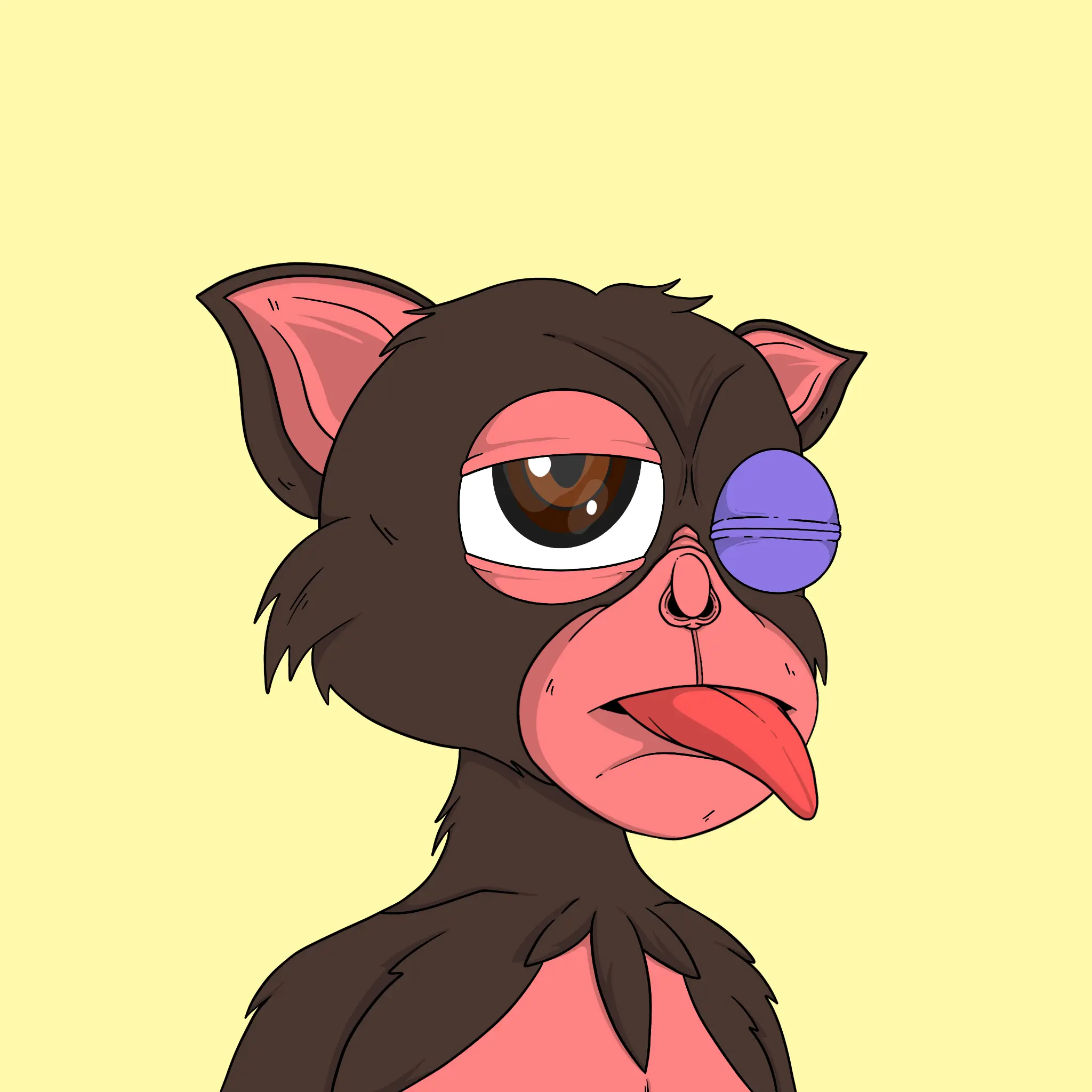 Trendy Tarsier #2616 NFT on Algorand