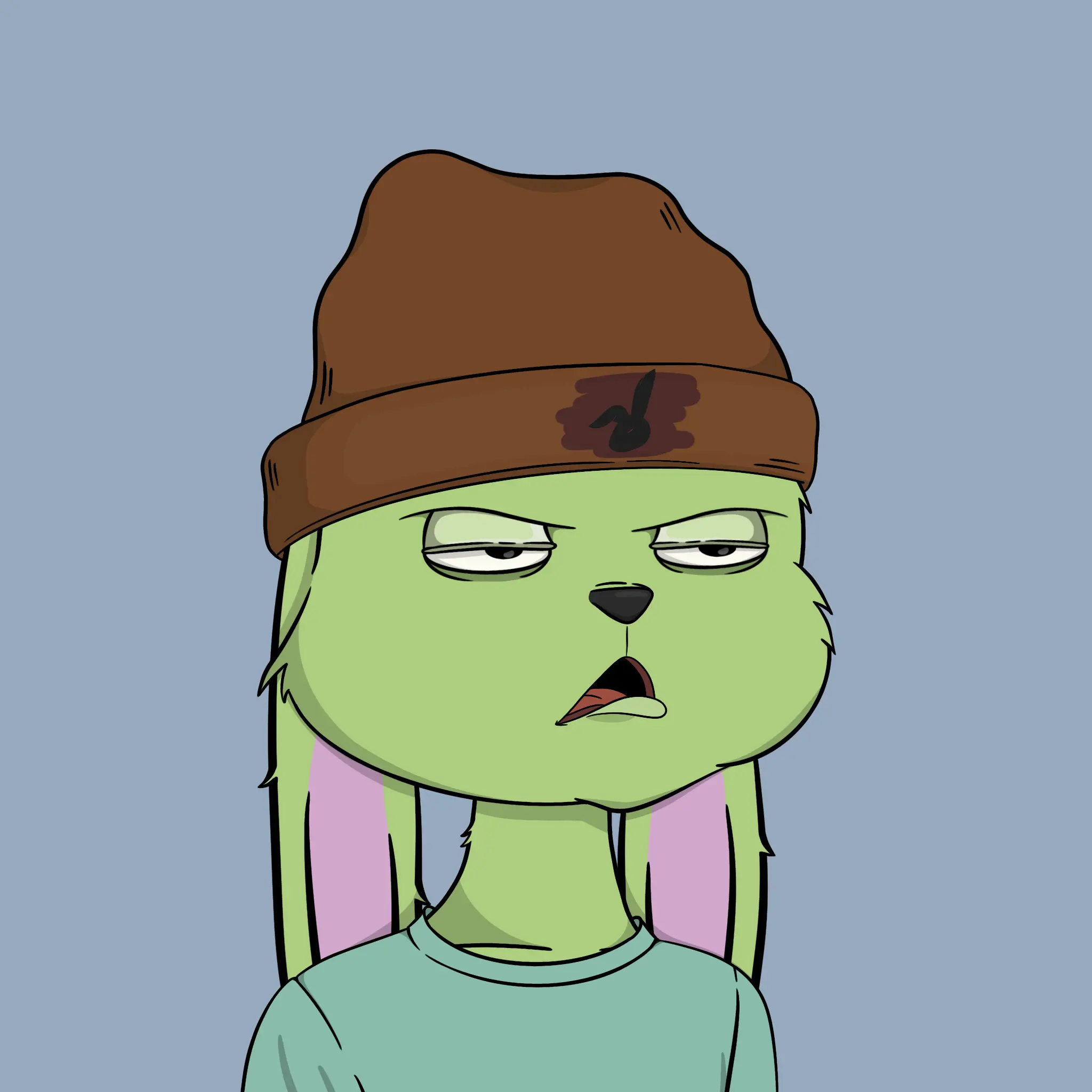 Bad Bunny Society #2862 NFT on Algorand