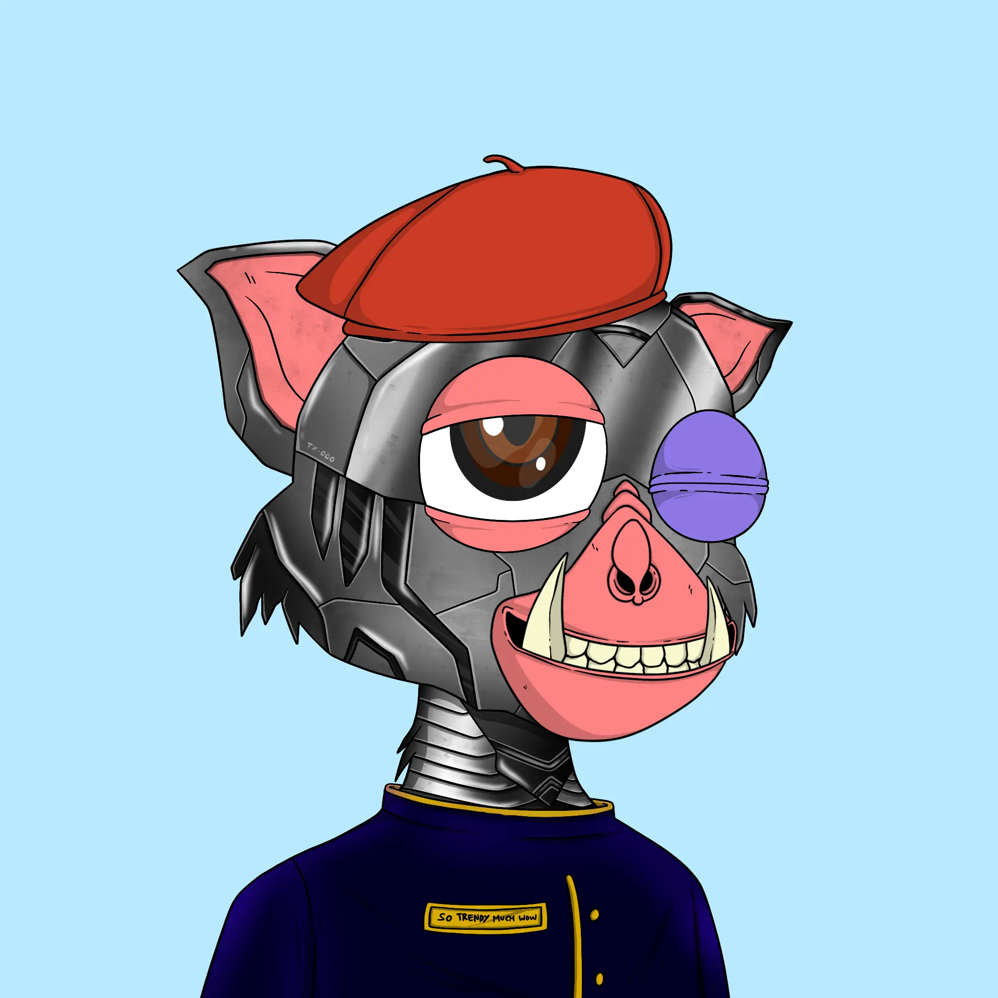 Trendy Tarsier #2656 NFT on Algorand