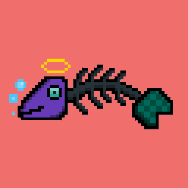 An image of 8-Bit BoneFish #26