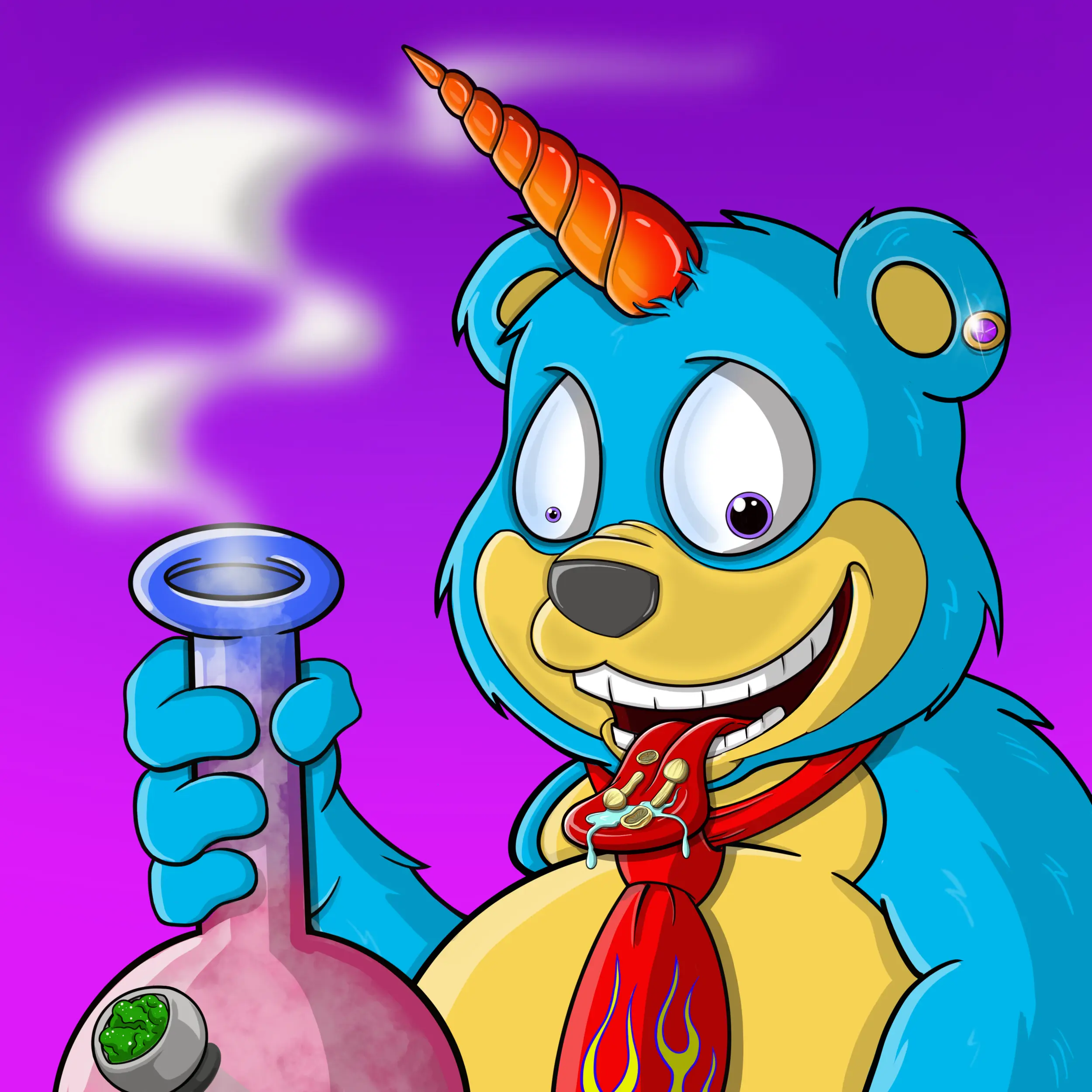 Burnin Bears #131 NFT on Algorand