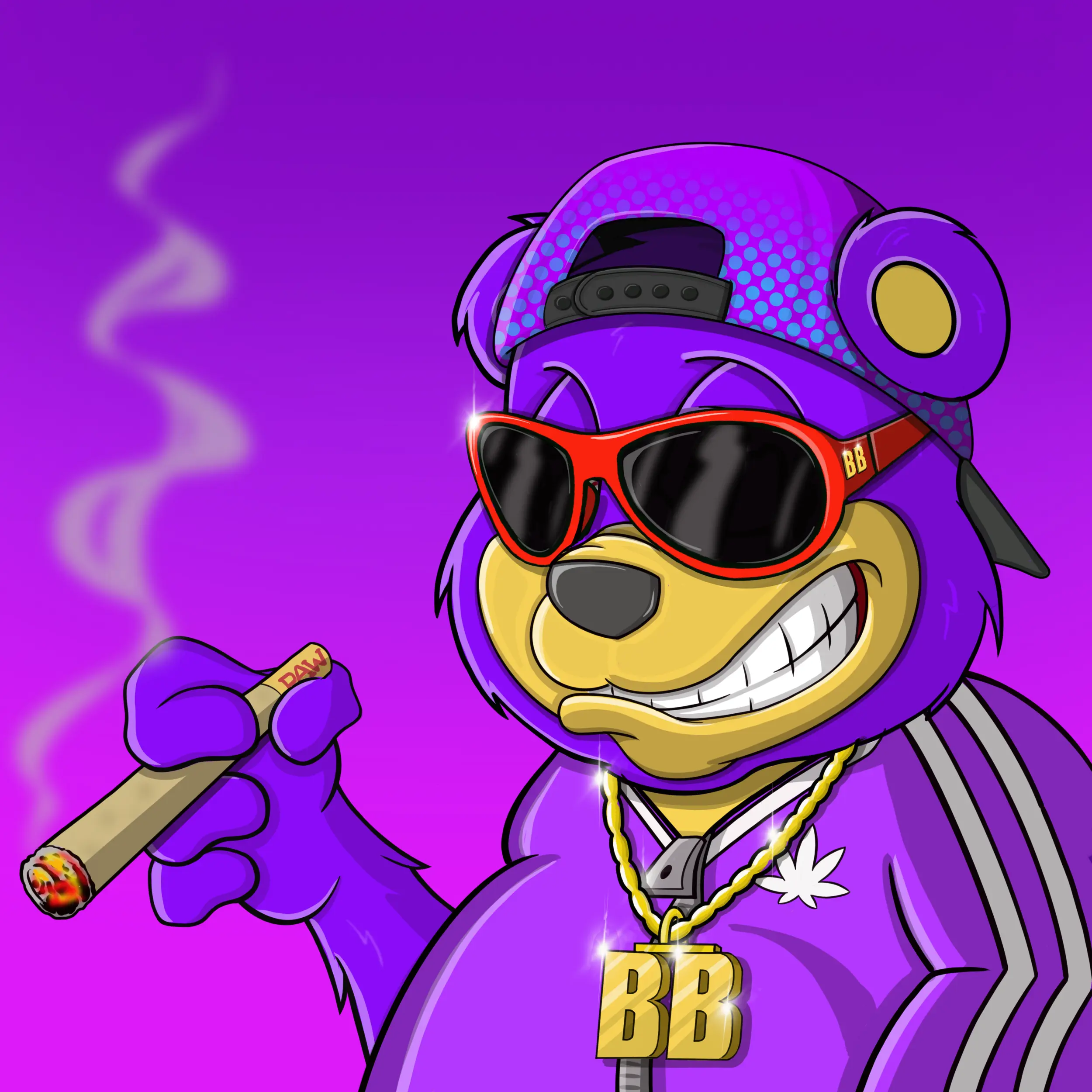 Burnin Bears #475 NFT on Algorand