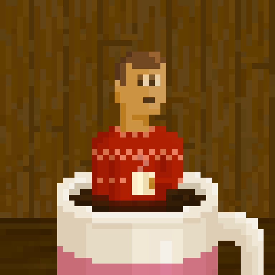 CoffeeBits Bather #0095 NFT on Algorand