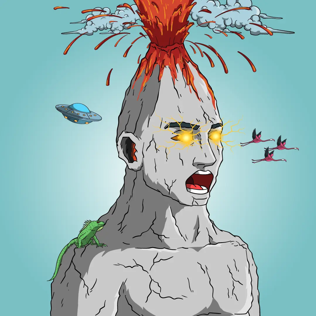 Volcano Boyz #1145 NFT on Algorand