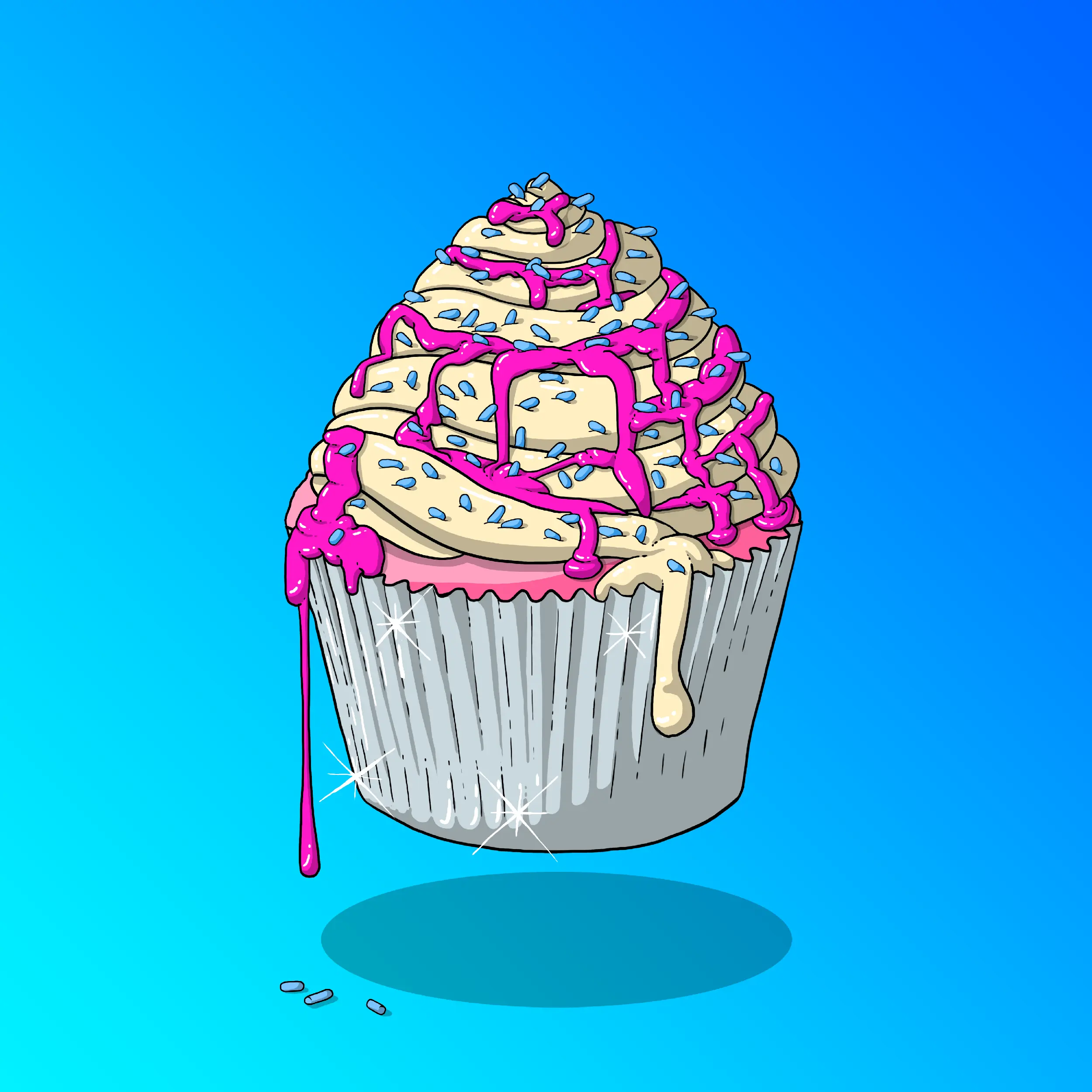 Cupcakes #148 NFT on Algorand