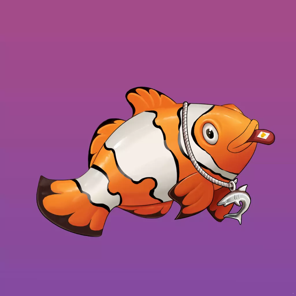 Clown Fish #168 NFT on Algorand