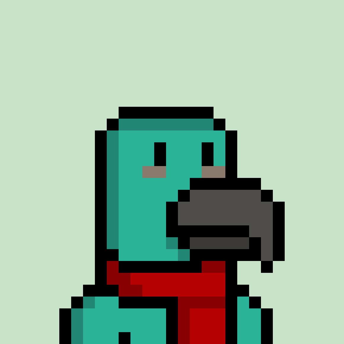 Pixel Parrot 94 NFT on Algorand
