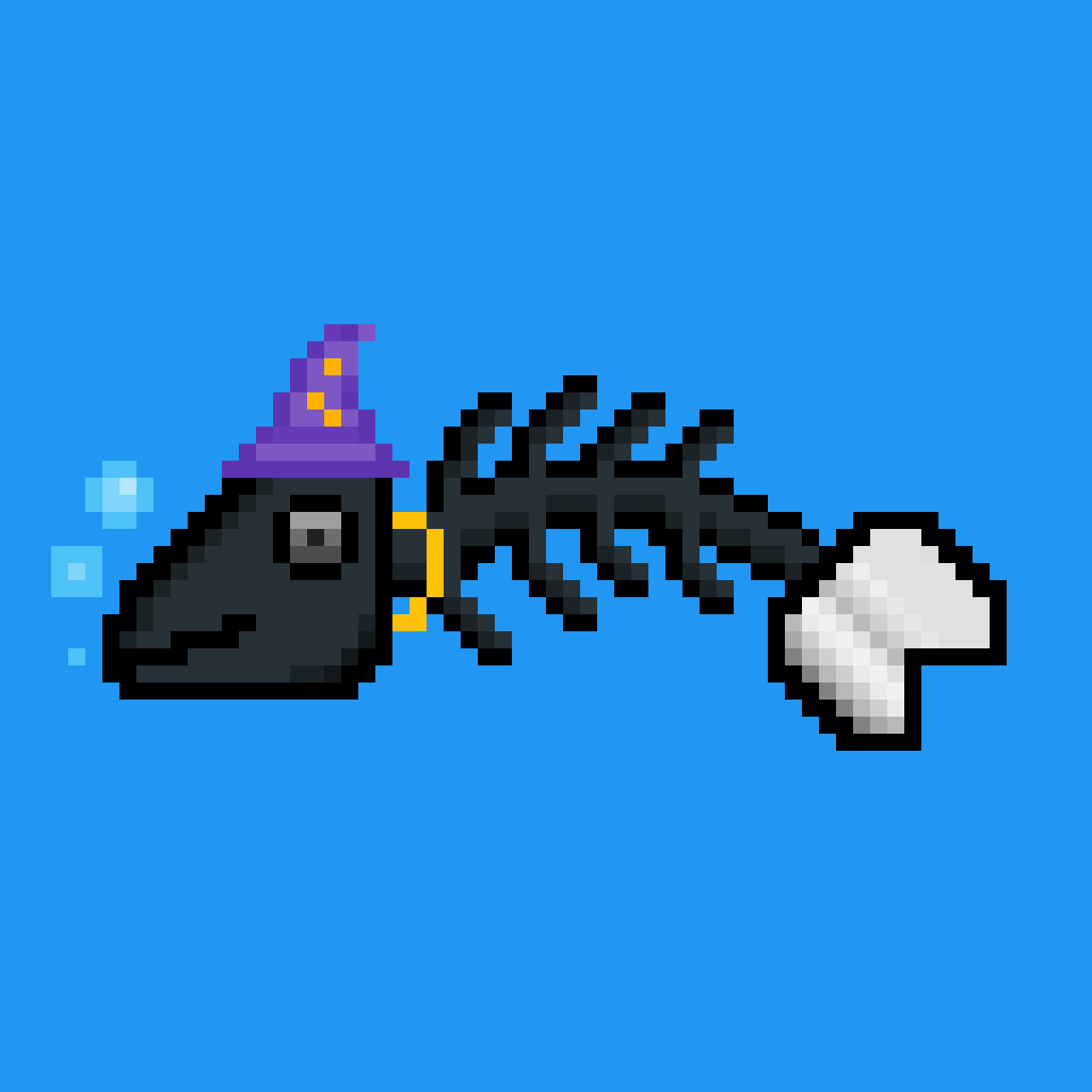 8-Bit BoneFish #288 NFT on Algorand