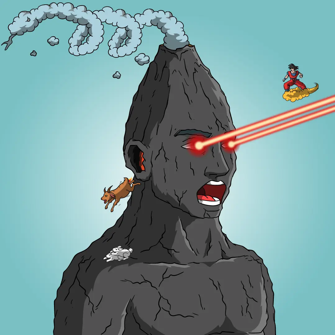 Volcano Boyz #1307 NFT on Algorand