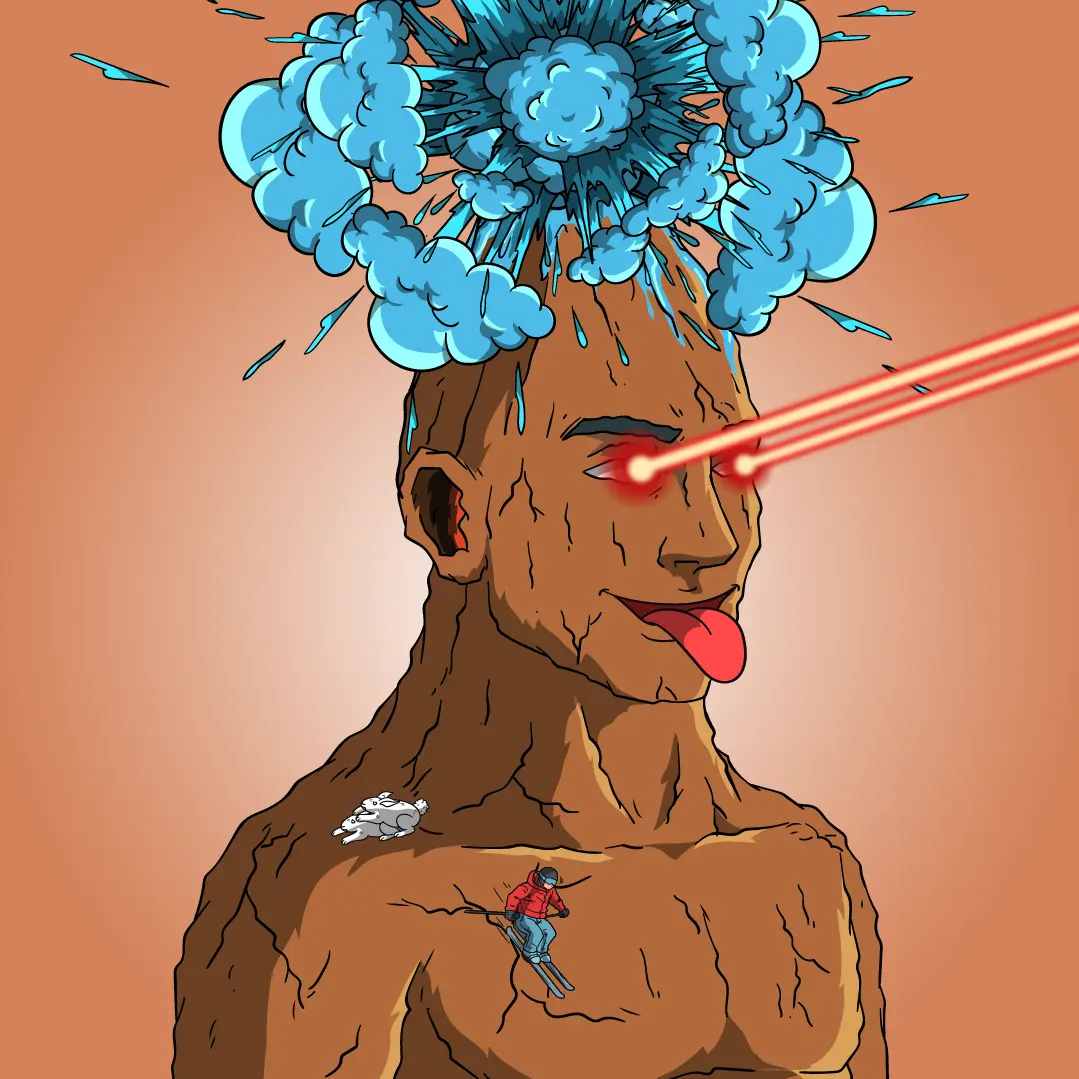 Volcano Boyz #1414 NFT on Algorand