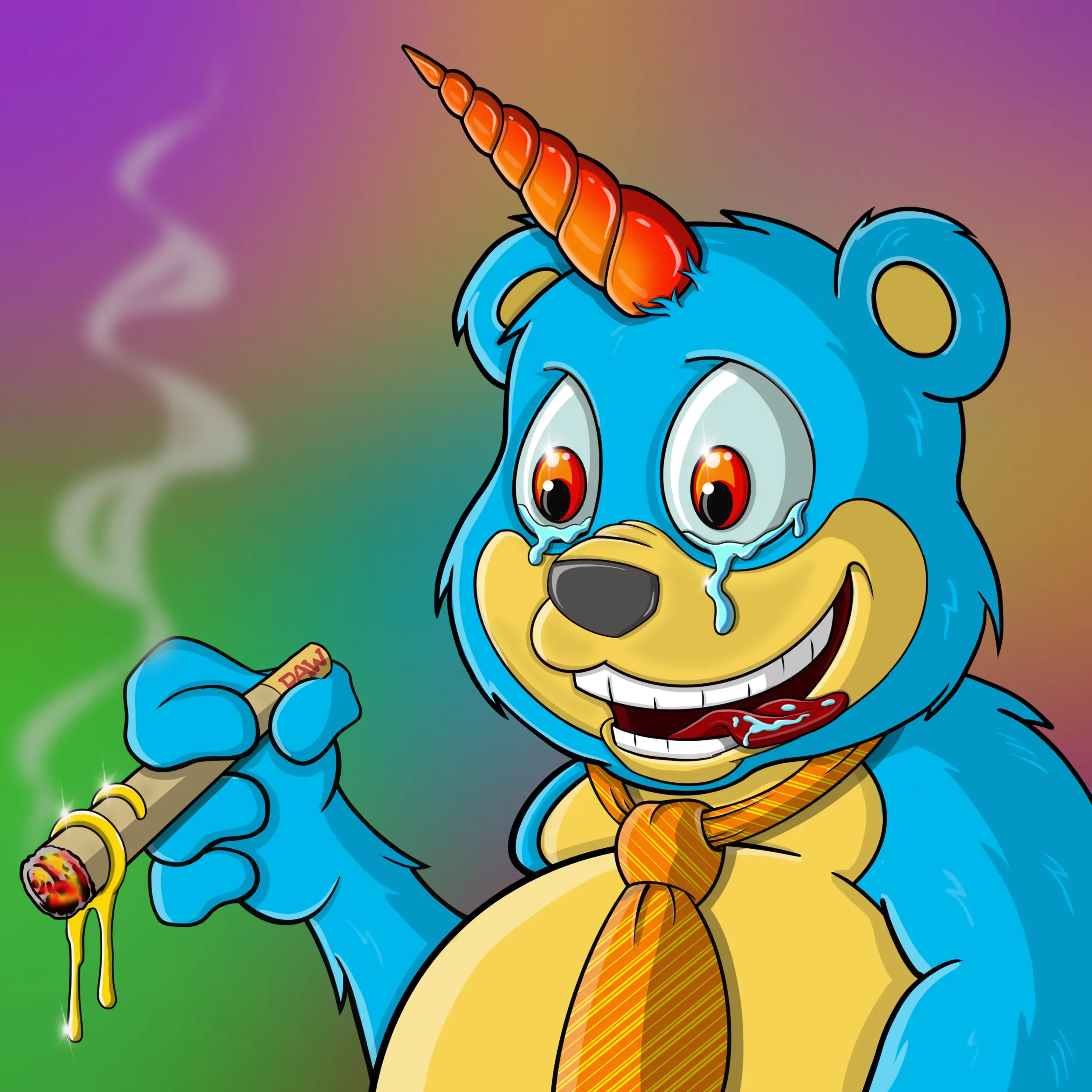 Burnin Bears #1862 NFT on Algorand