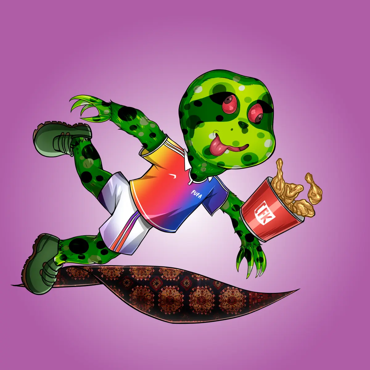 Rug Friends  #3262 NFT on Algorand