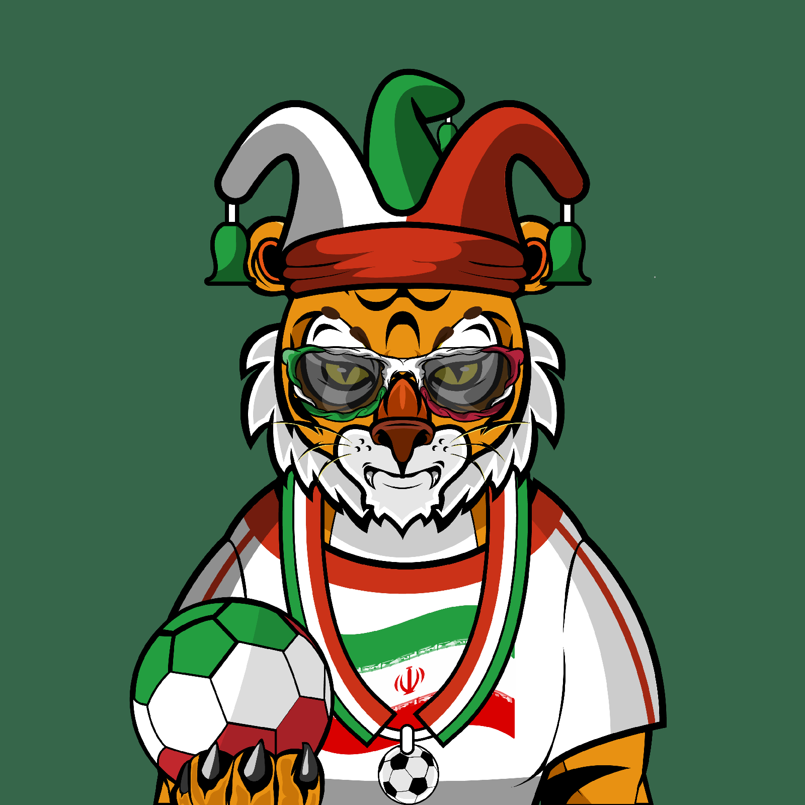 Football TigerChi #2004 NFT on Algorand