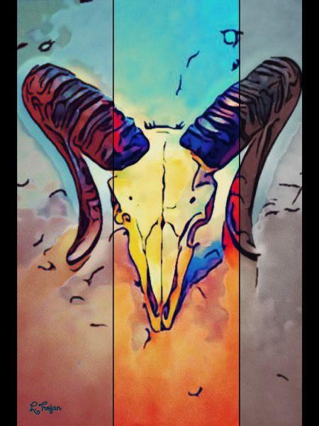 Skull Series #1 NFT on Algorand