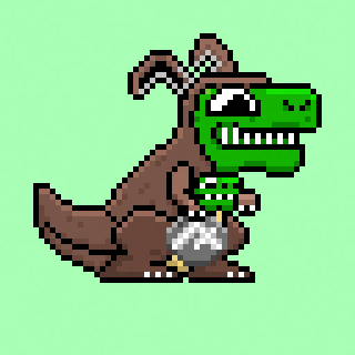 Algosaurus Rex #016 NFT on Algorand