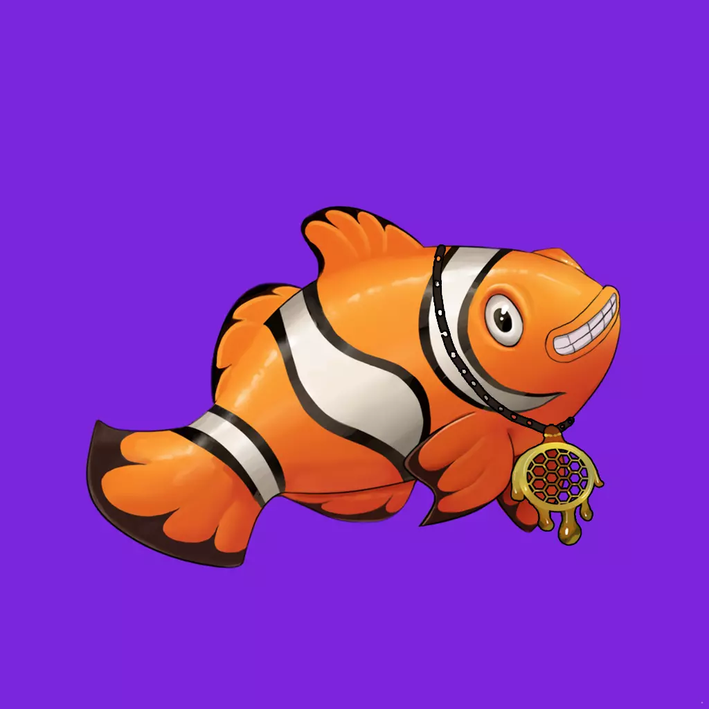 Clown Fish #172 NFT on Algorand