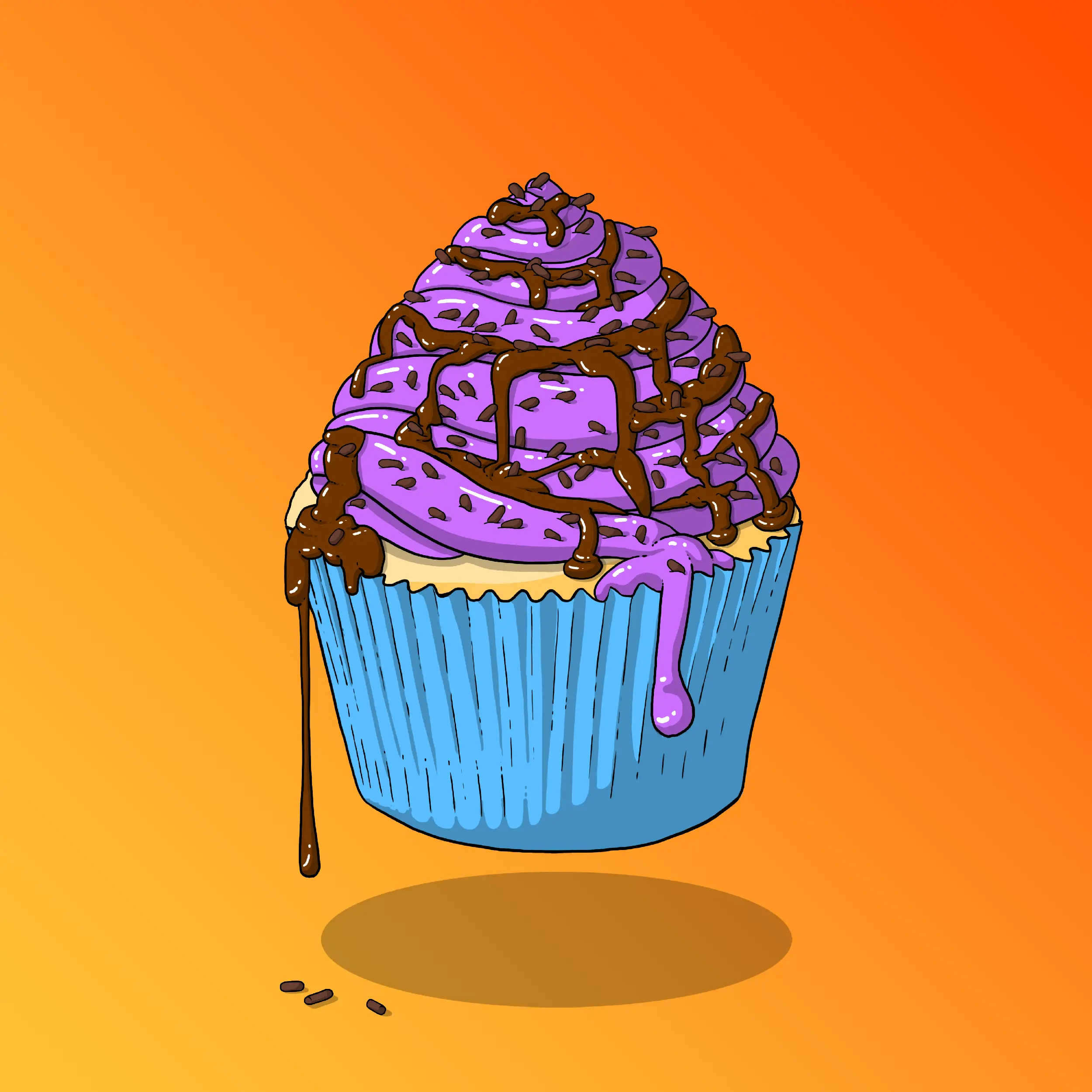 Cupcakes #153 NFT on Algorand