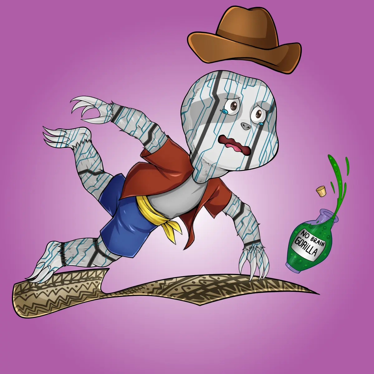 Rug Friends  #1592 NFT on Algorand