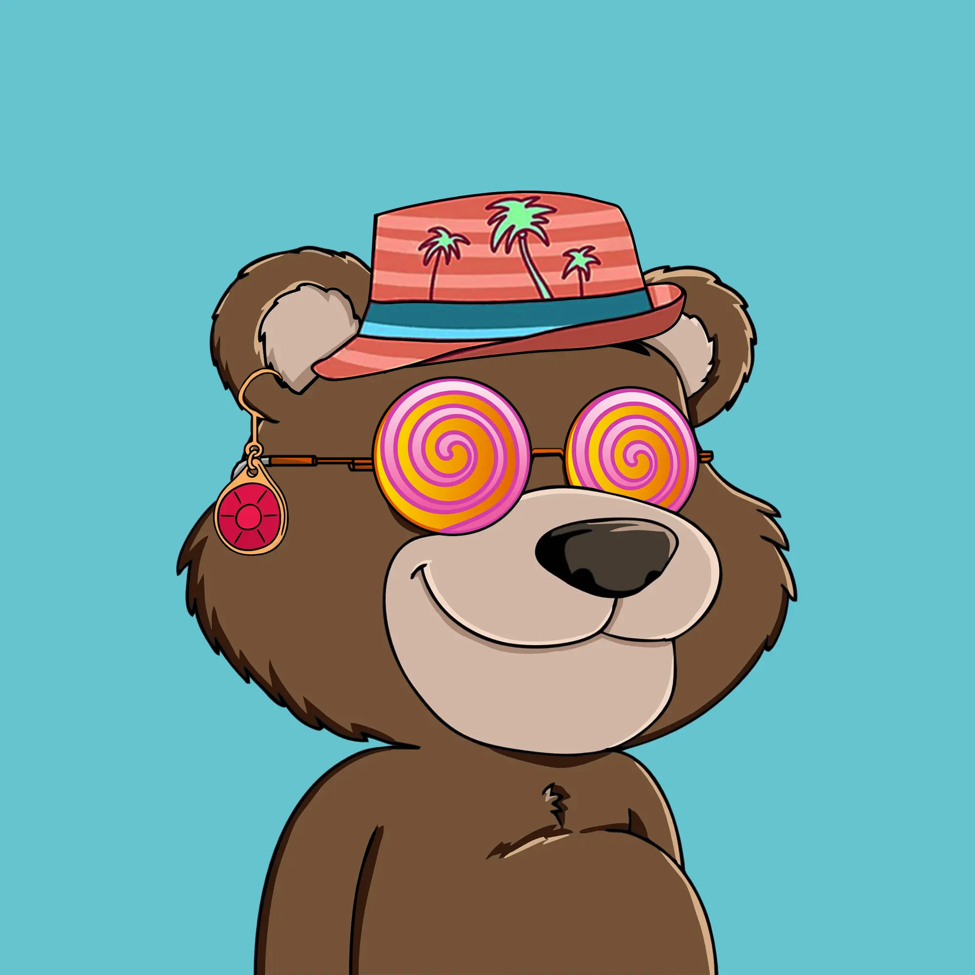 Gluttonous Bears #596 NFT on Algorand