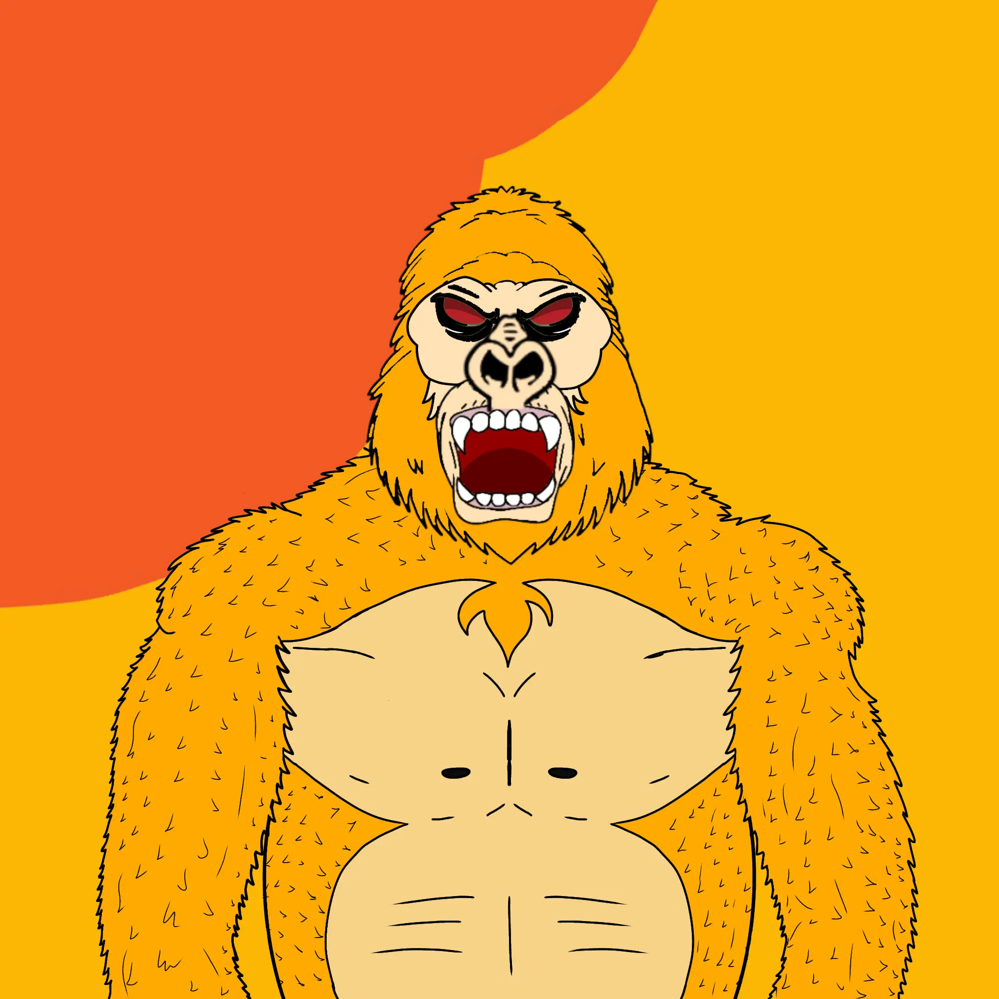 AL GORILLA #86 NFT on Algorand