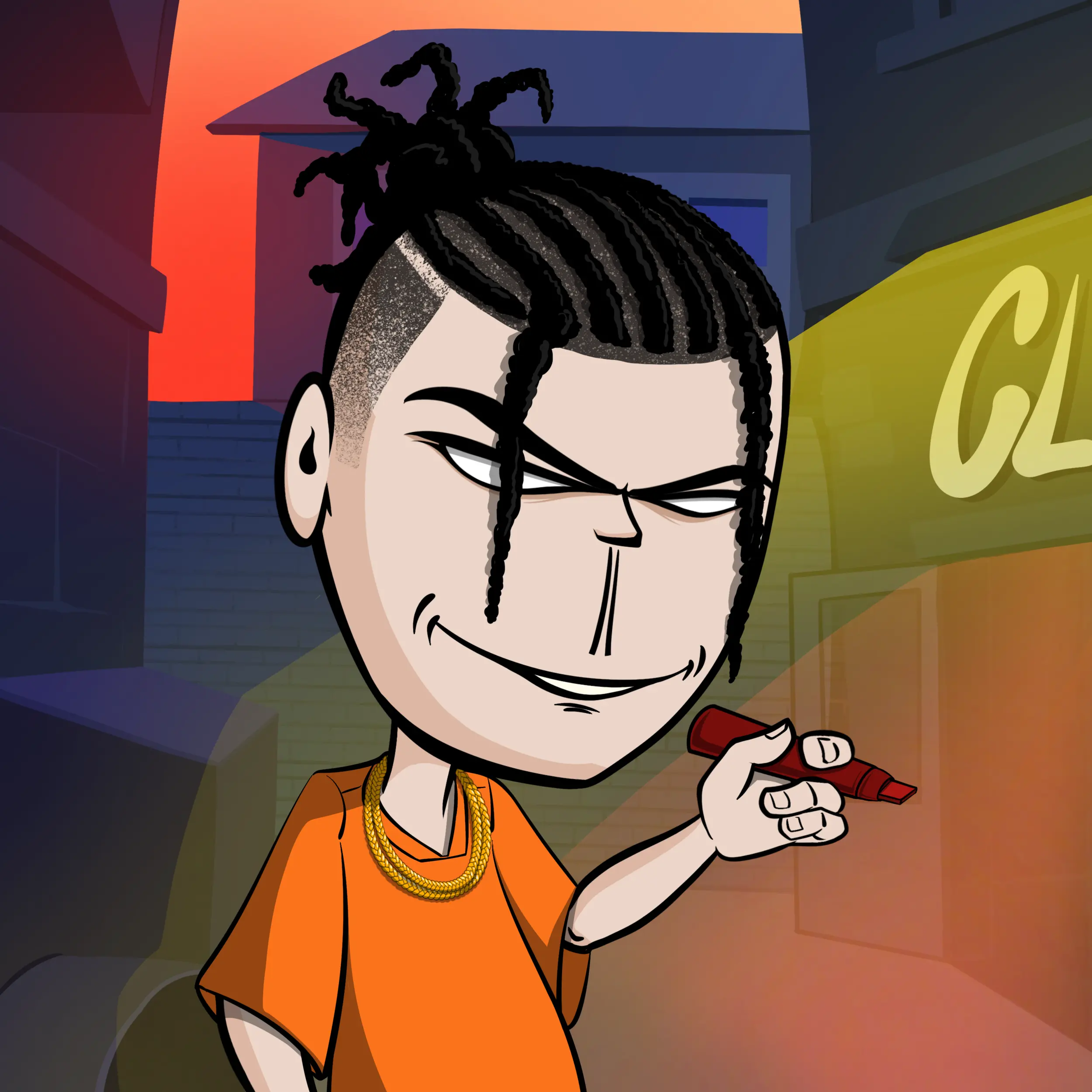 CoolCockGangs #356 NFT on Algorand