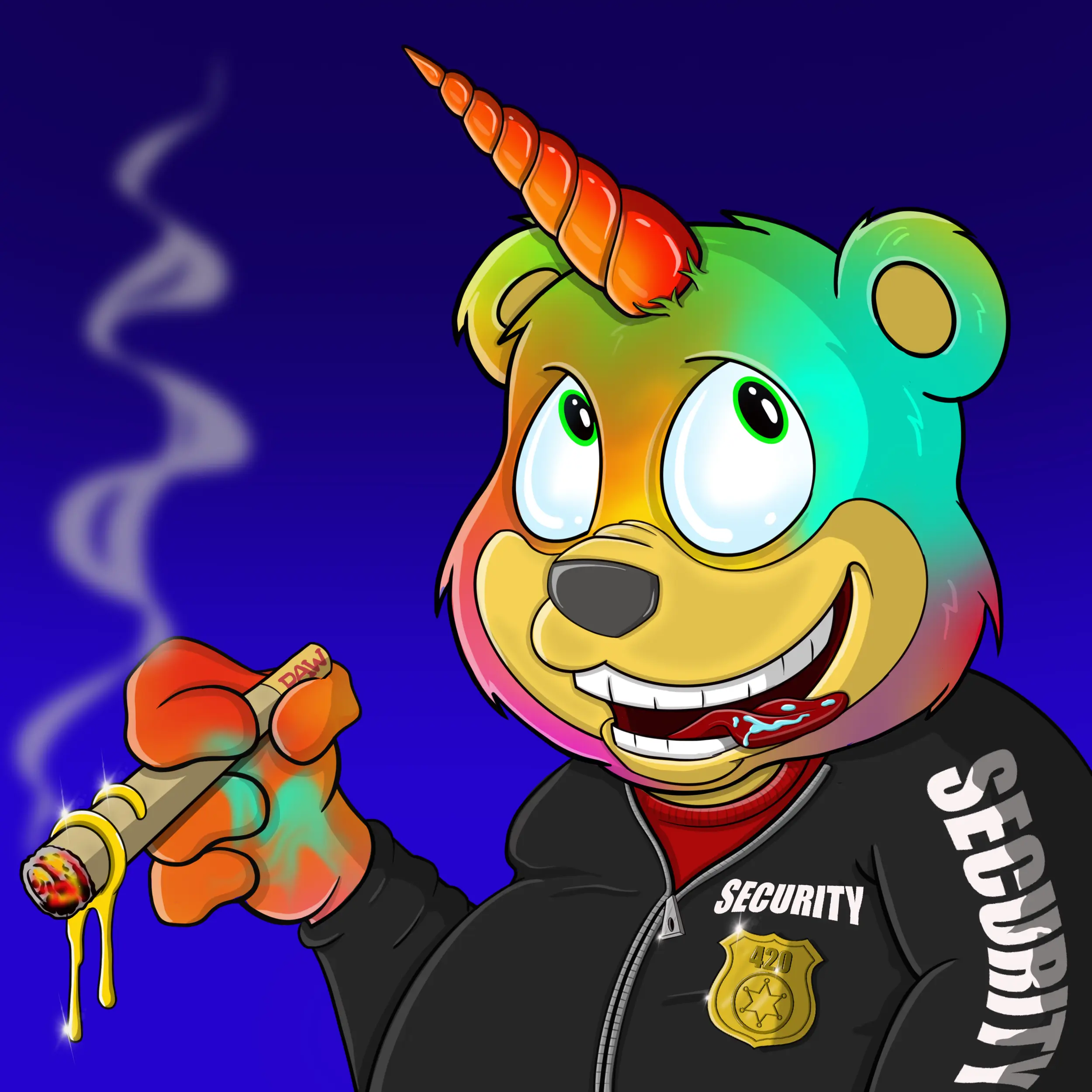 Burnin Bears #919 NFT on Algorand