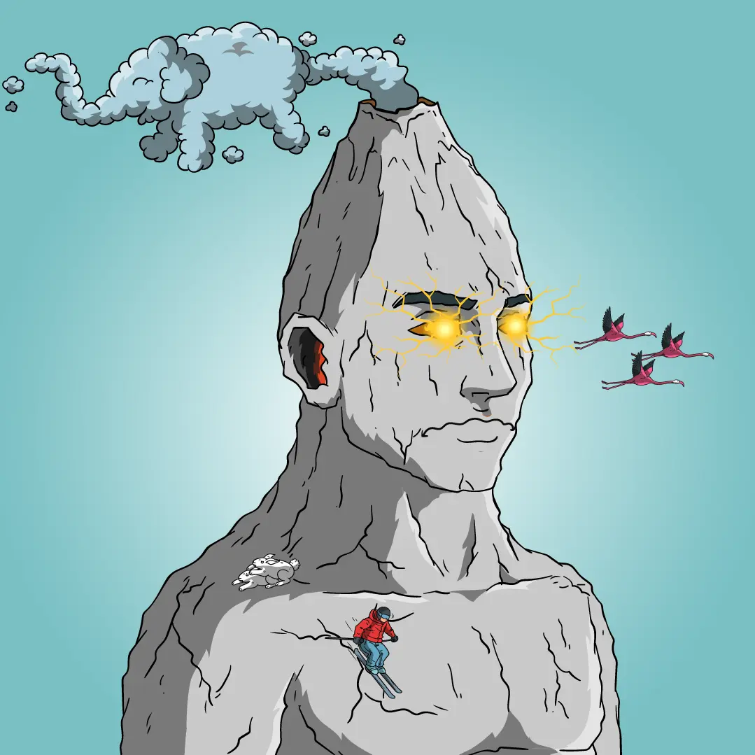 Volcano Boyz #710 NFT on Algorand