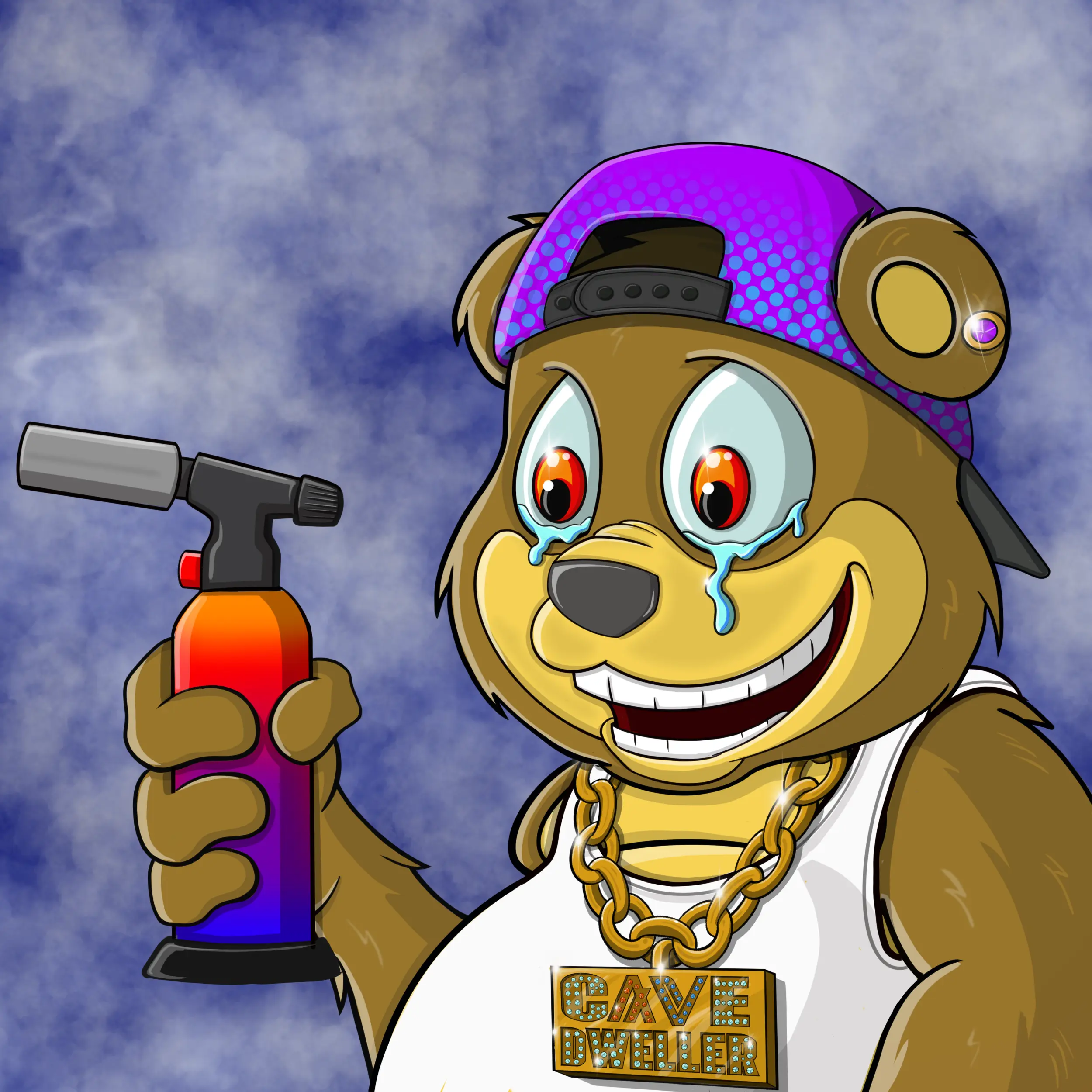 Burnin Bears #1636 NFT on Algorand