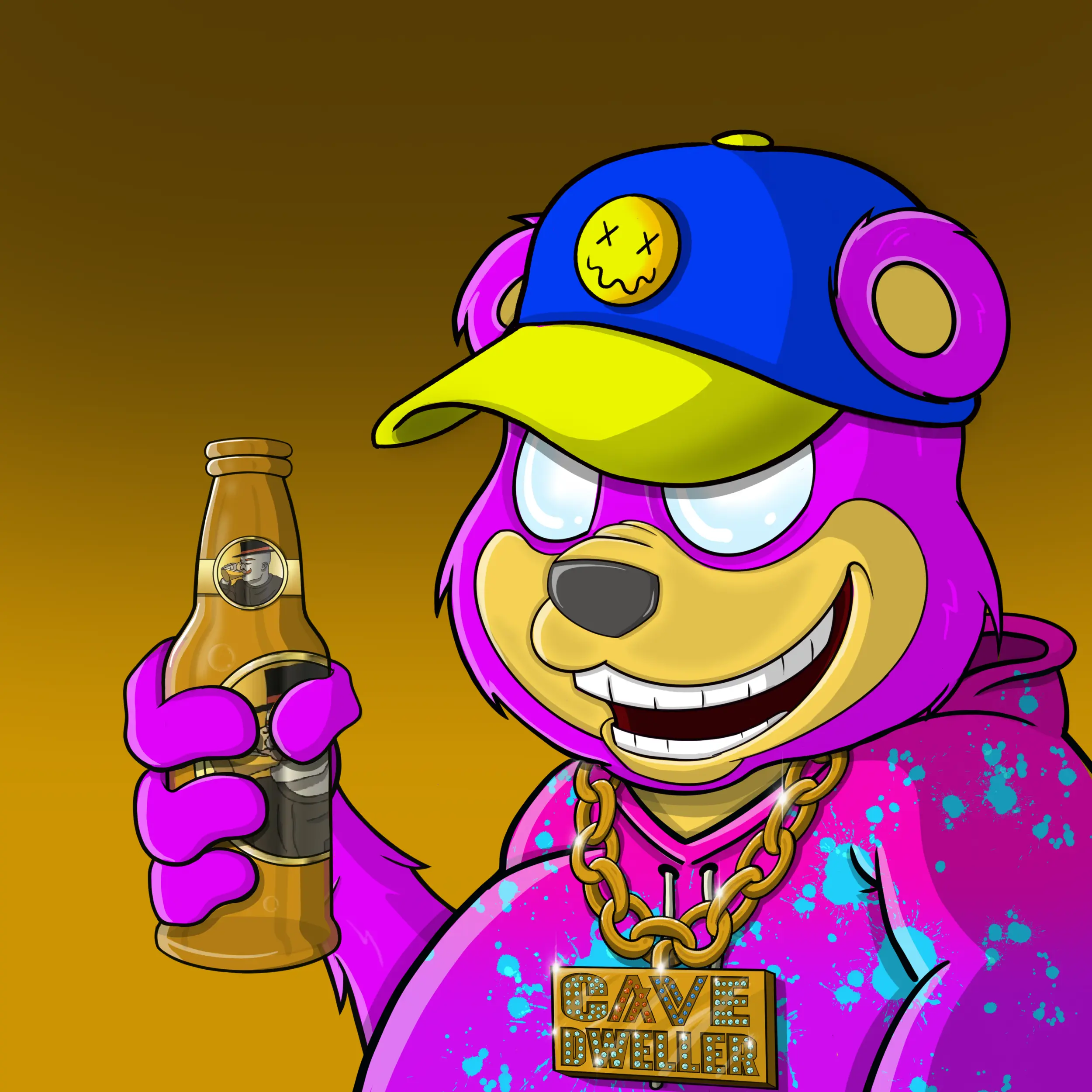 Burnin Bears #169 NFT on Algorand