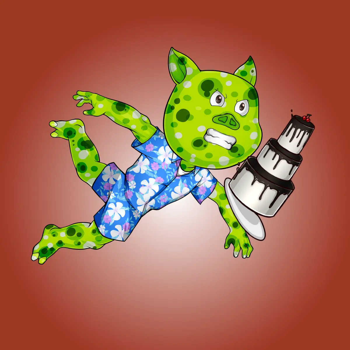 Rug Friends  #1208 NFT on Algorand