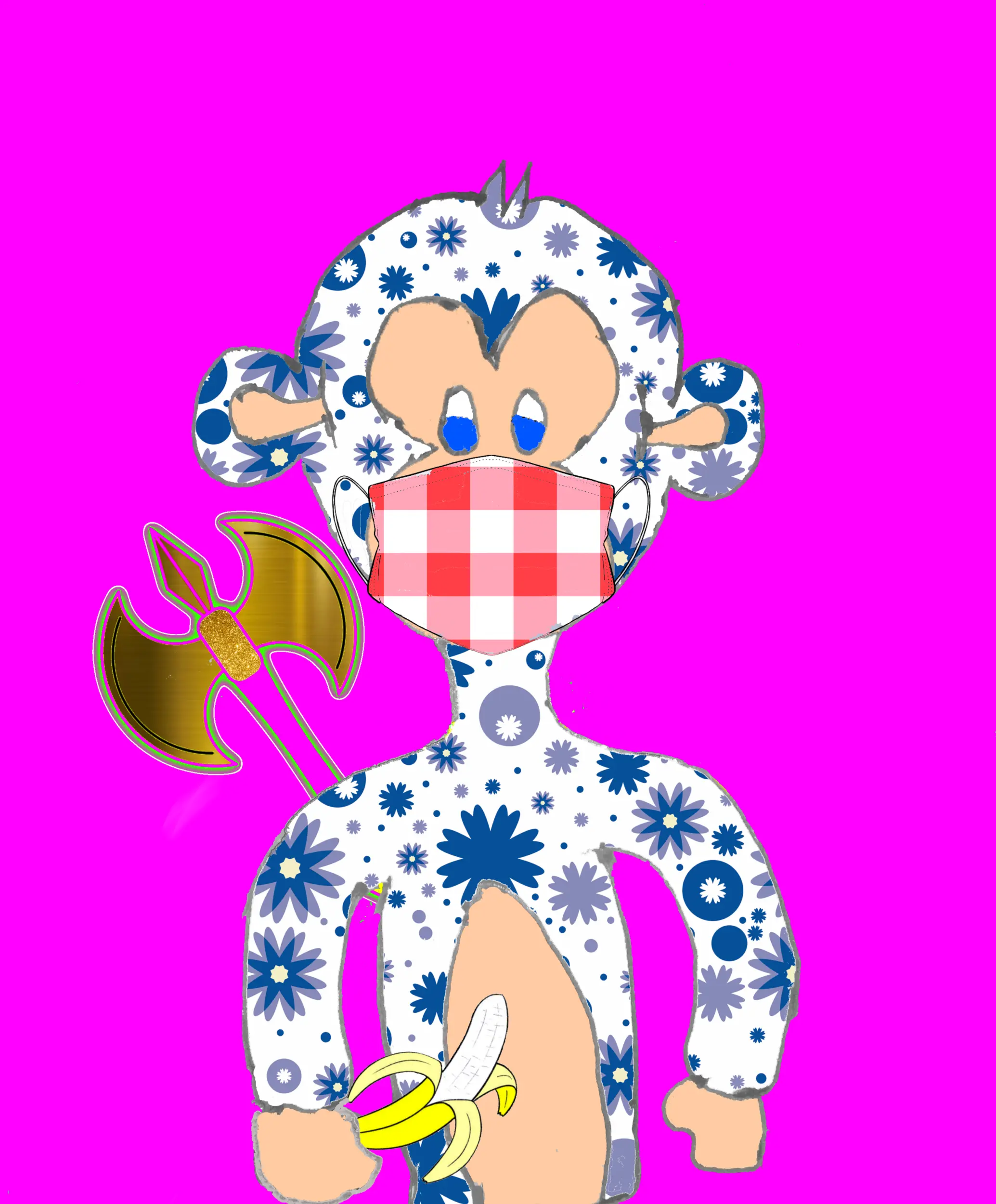 Algo Monkeys #50 NFT on Algorand