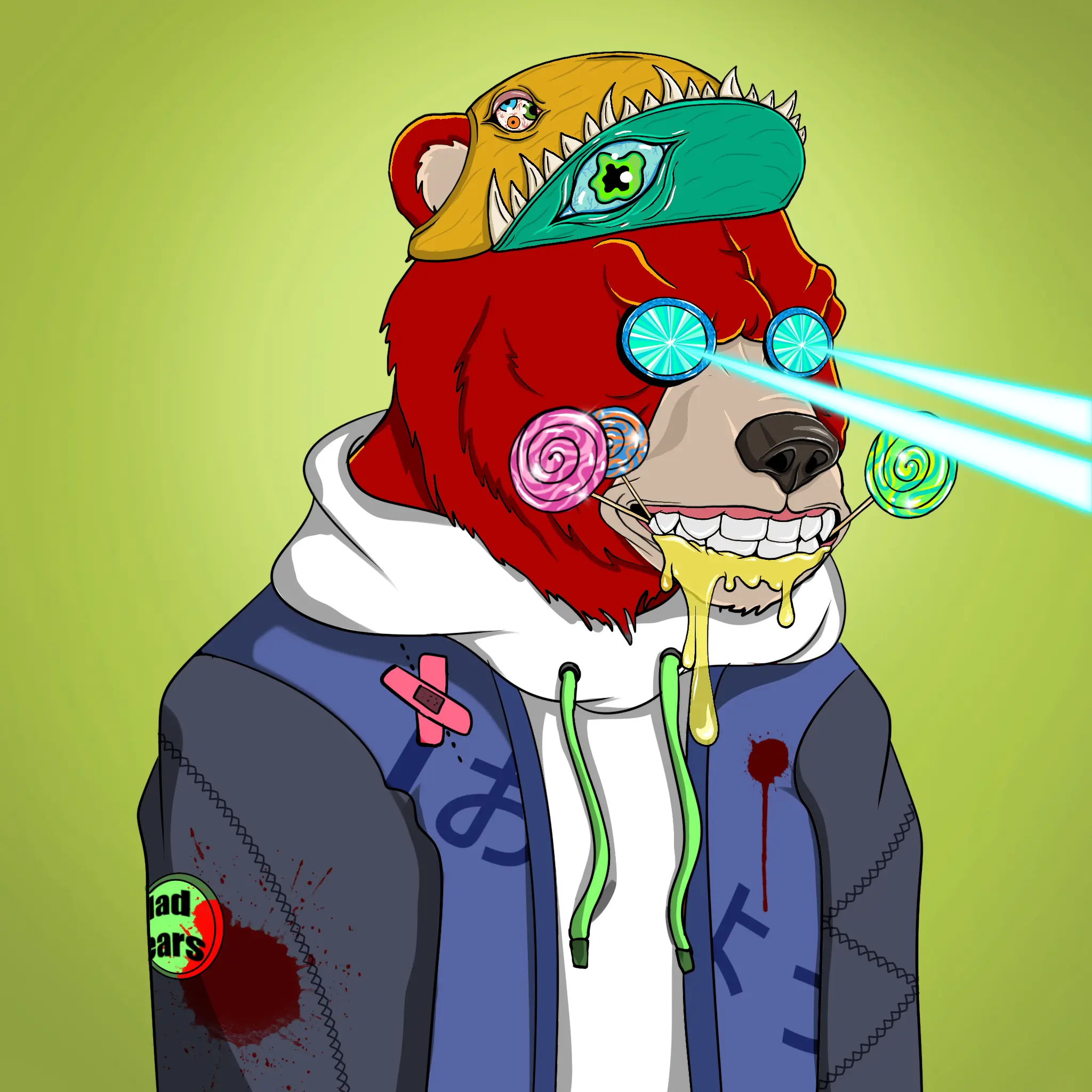 Mad Bears #517 NFT on Algorand