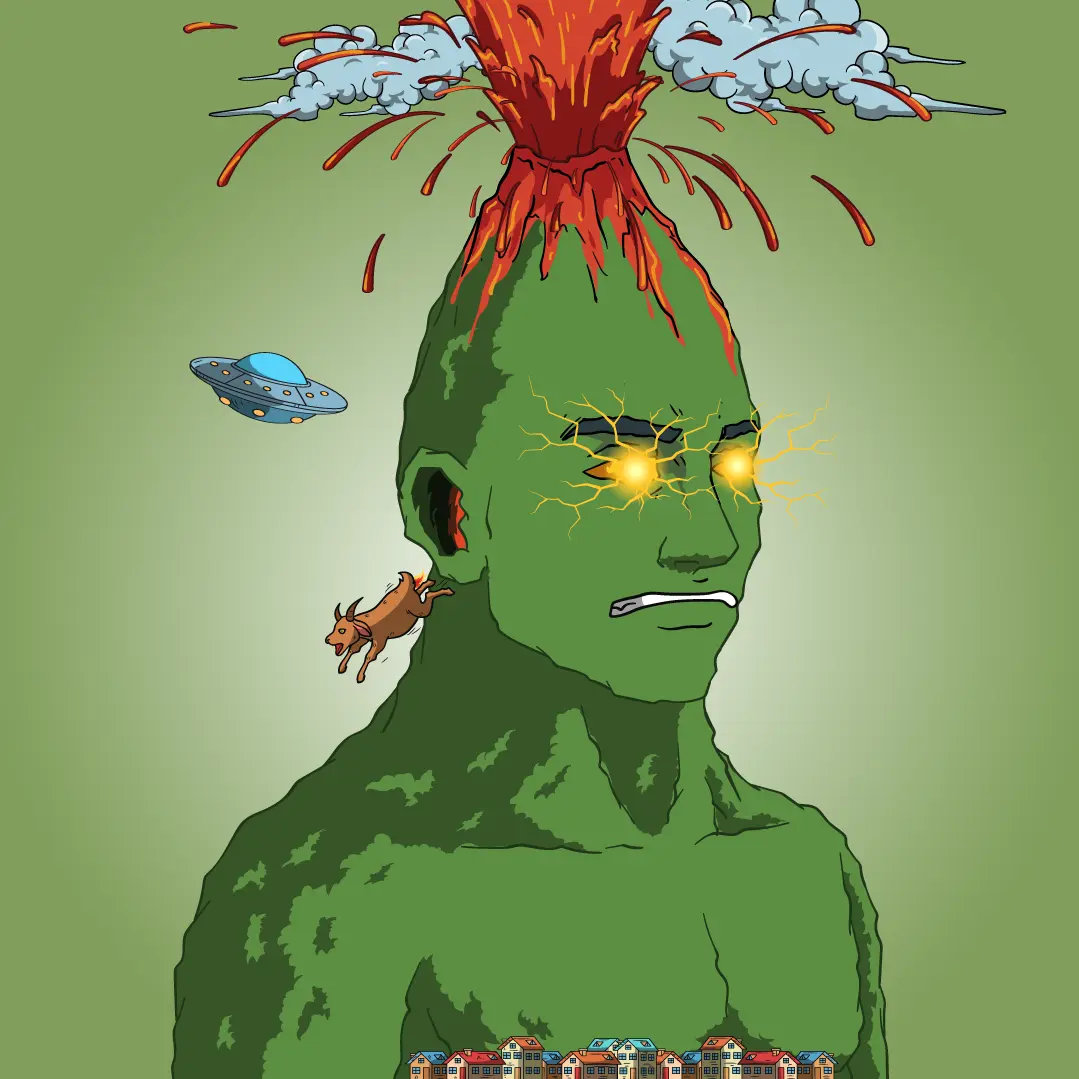 Volcano Boyz #1907 NFT on Algorand