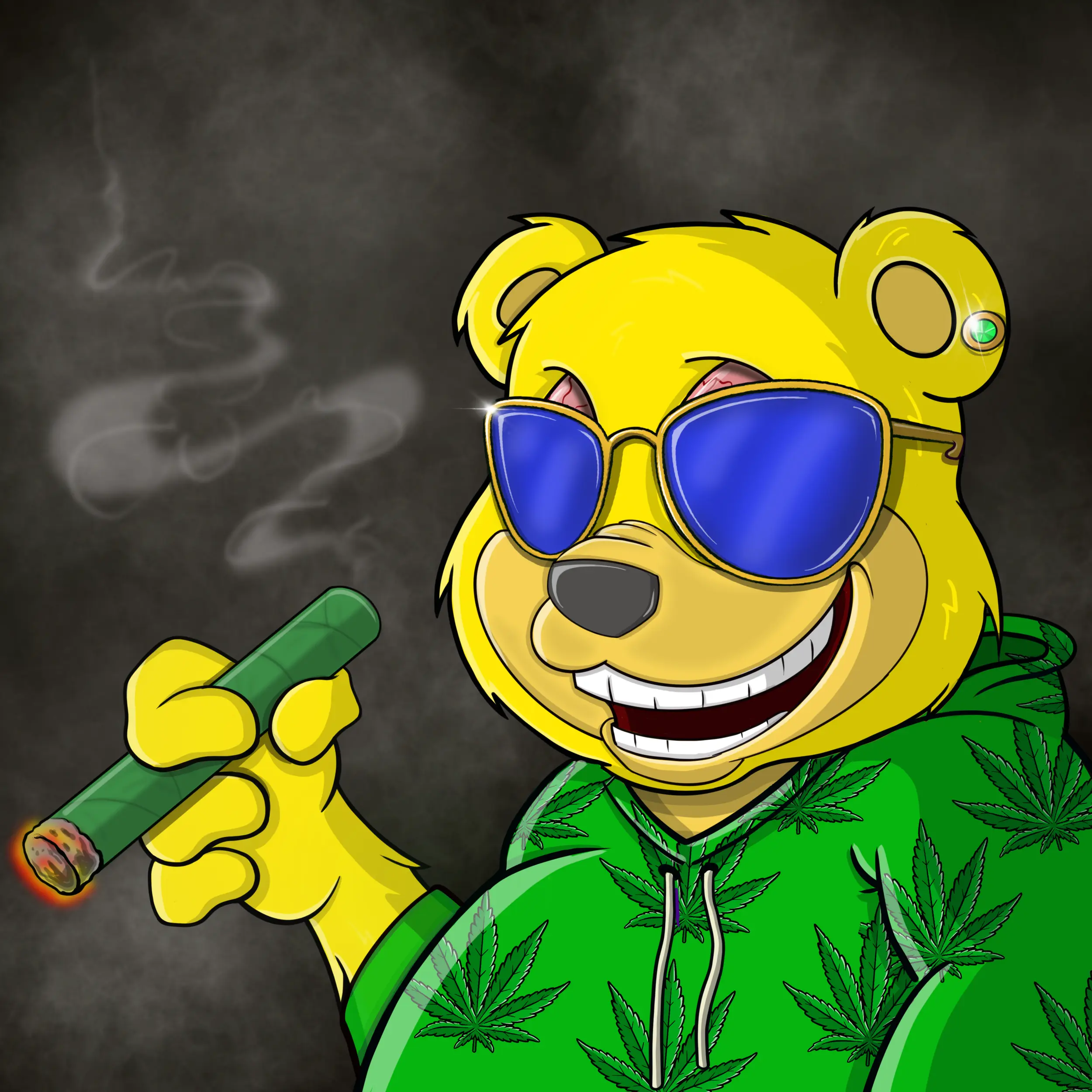 Burnin Bears #1788 NFT on Algorand