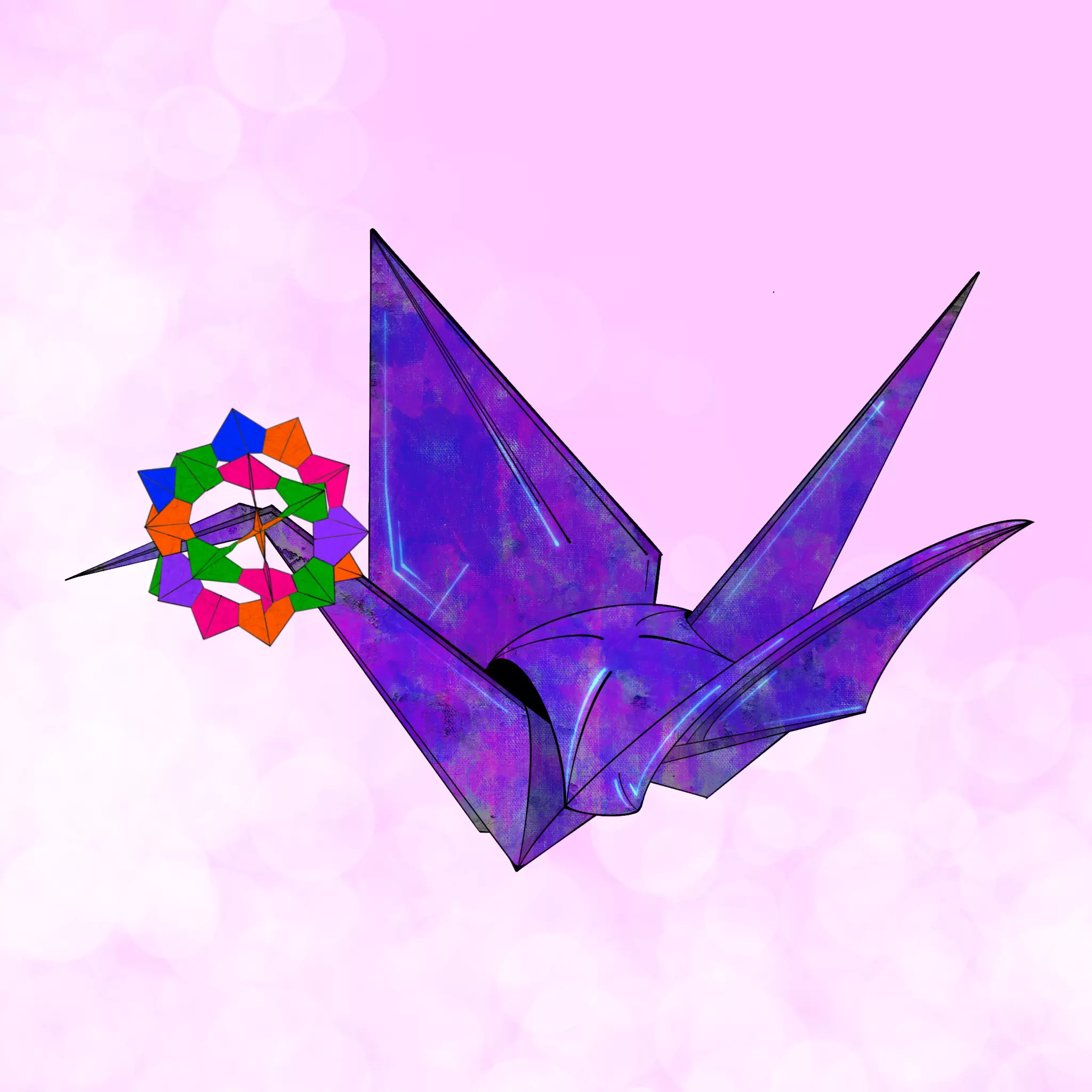 1000 Cranes V2 #642 NFT on Algorand