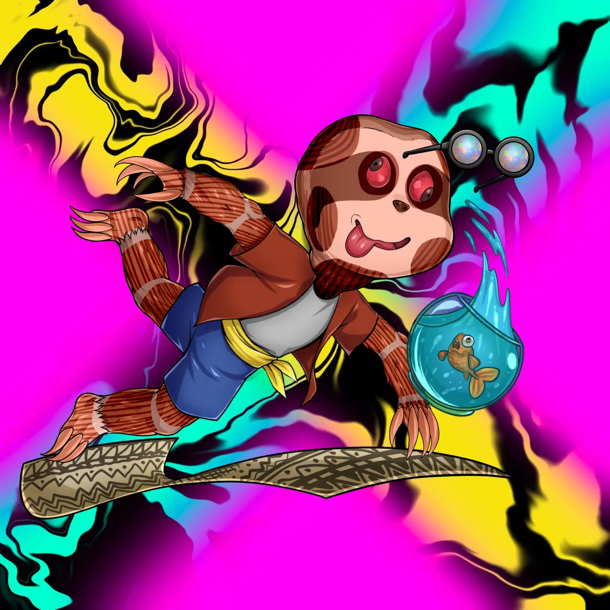 Rug Friends  #1459 NFT on Algorand