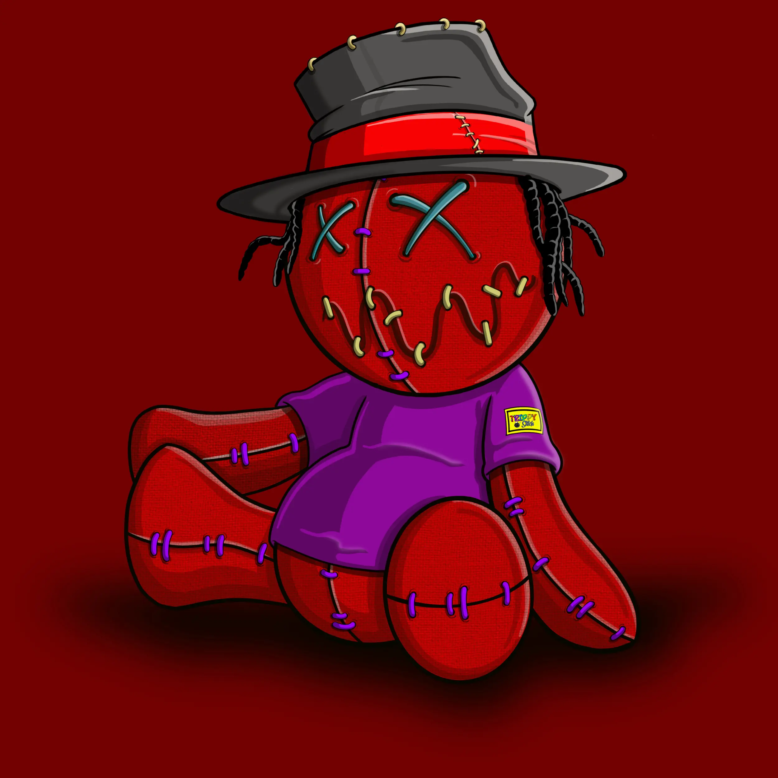 Trippy Stitch #996 NFT on Algorand