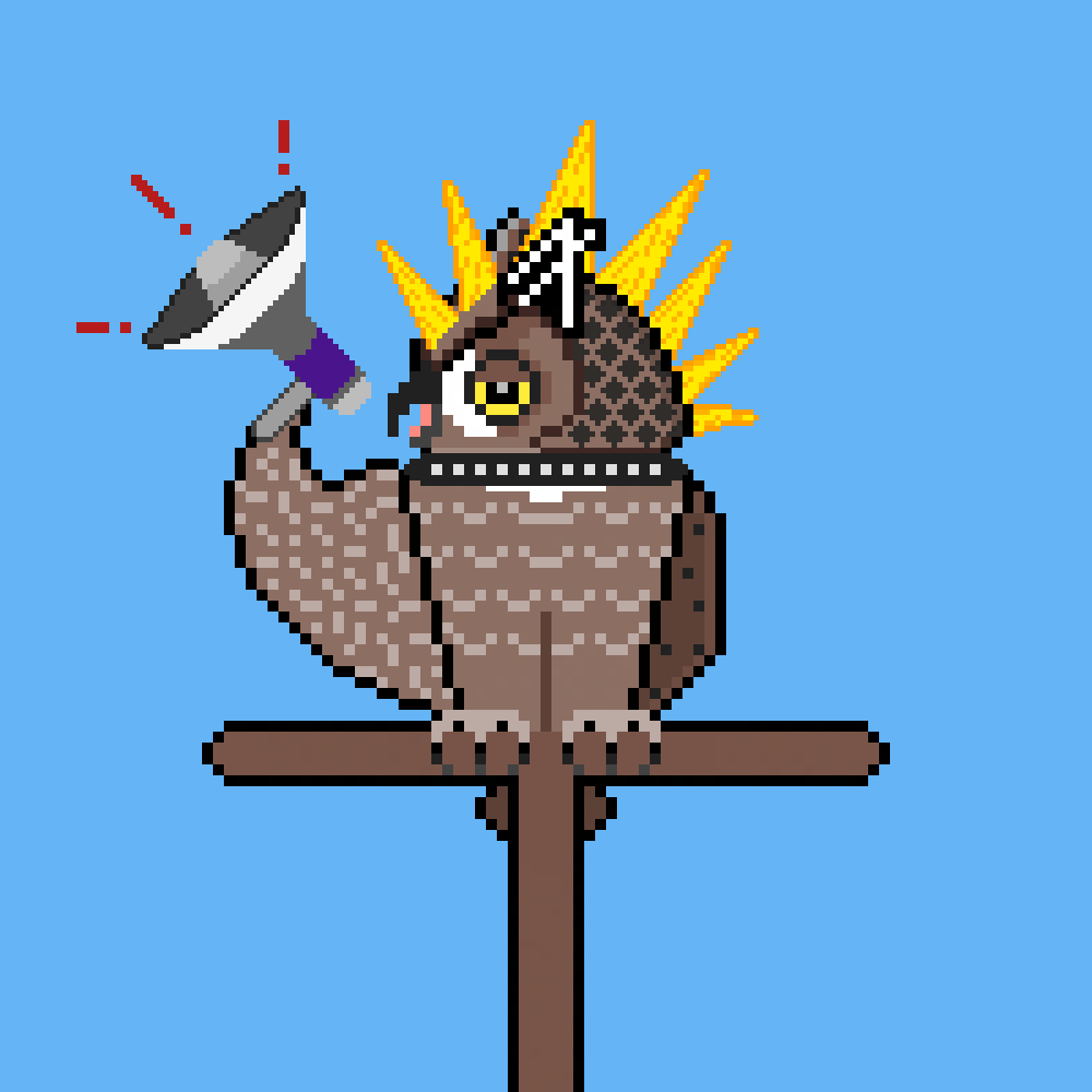 AlgoOwl Rare #087 NFT on Algorand