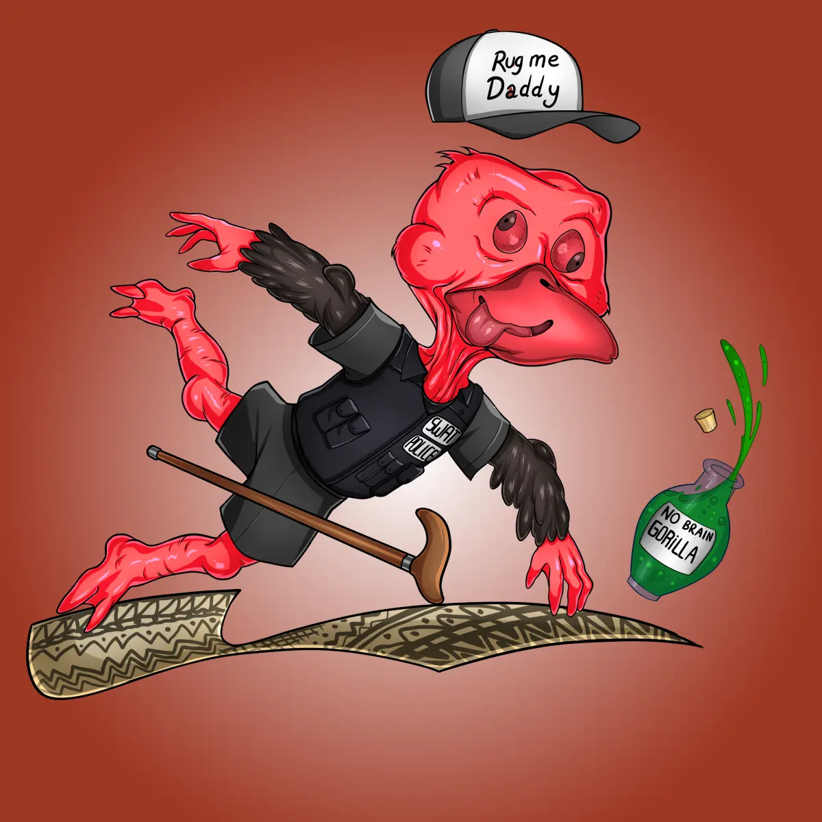 Rug Friends  #4188 NFT on Algorand