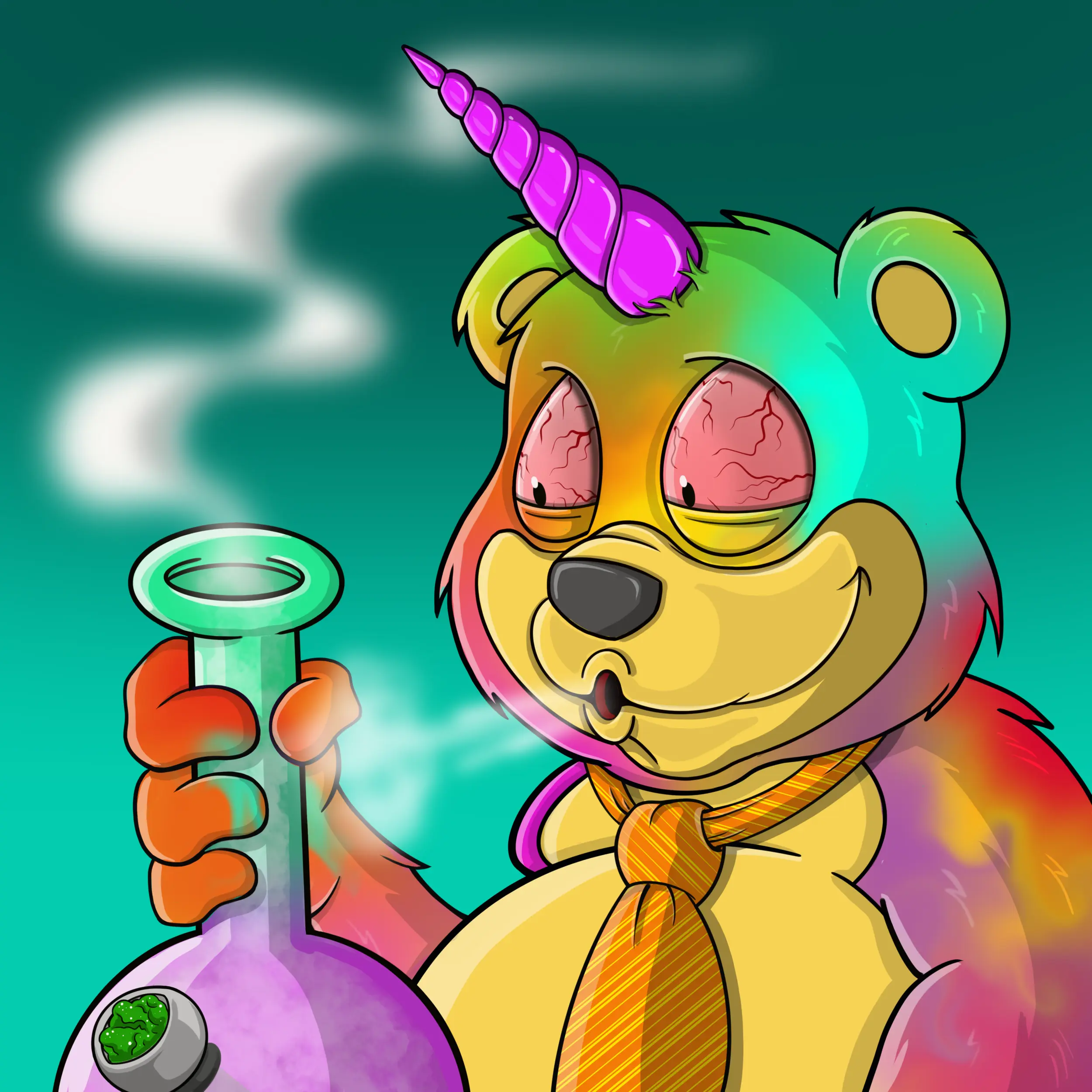 Burnin Bears #303 NFT on Algorand