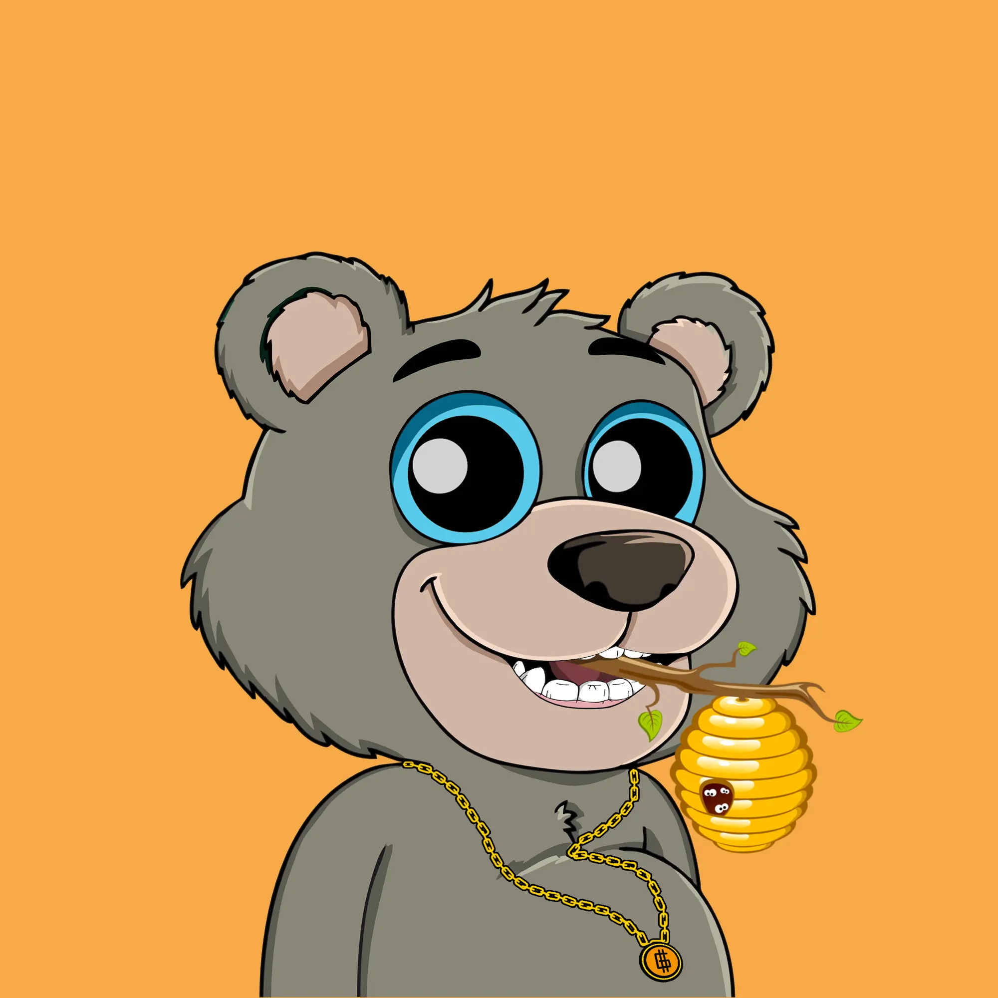 Gluttonous Bears #308 NFT on Algorand