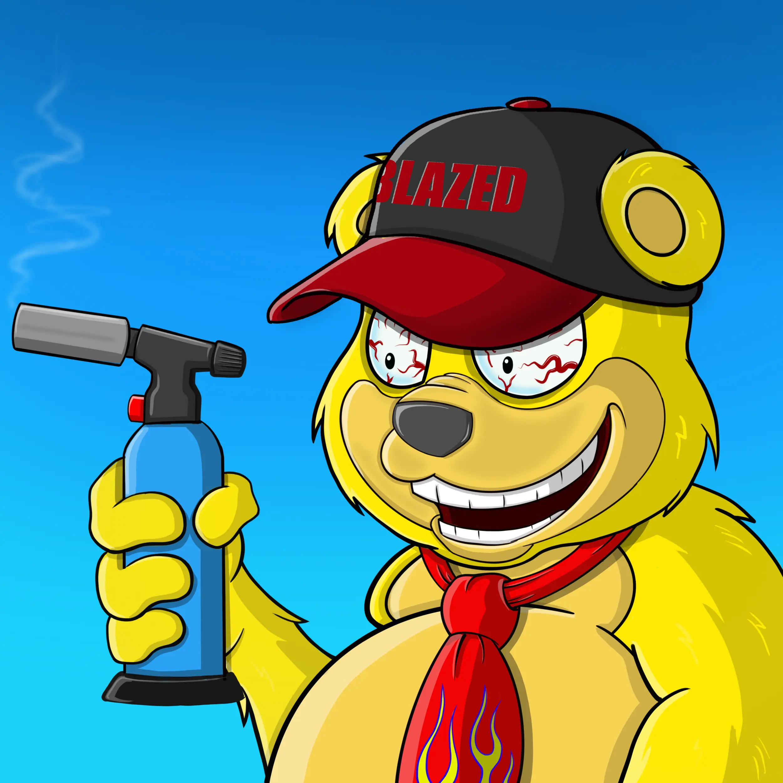 Burnin Bears #488 NFT on Algorand