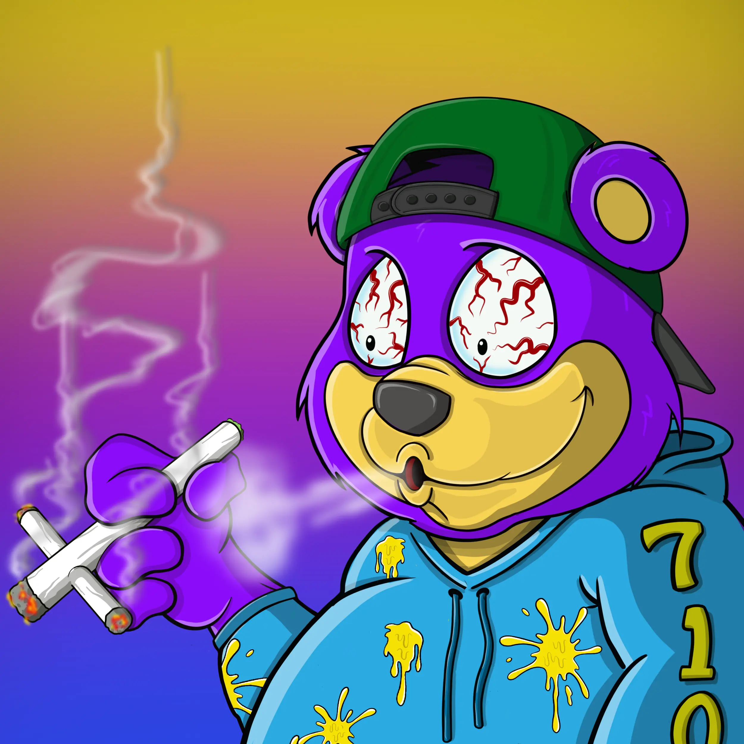 Burnin Bears #570 NFT on Algorand