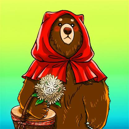 (#053) Beary the Red Riding Hood
