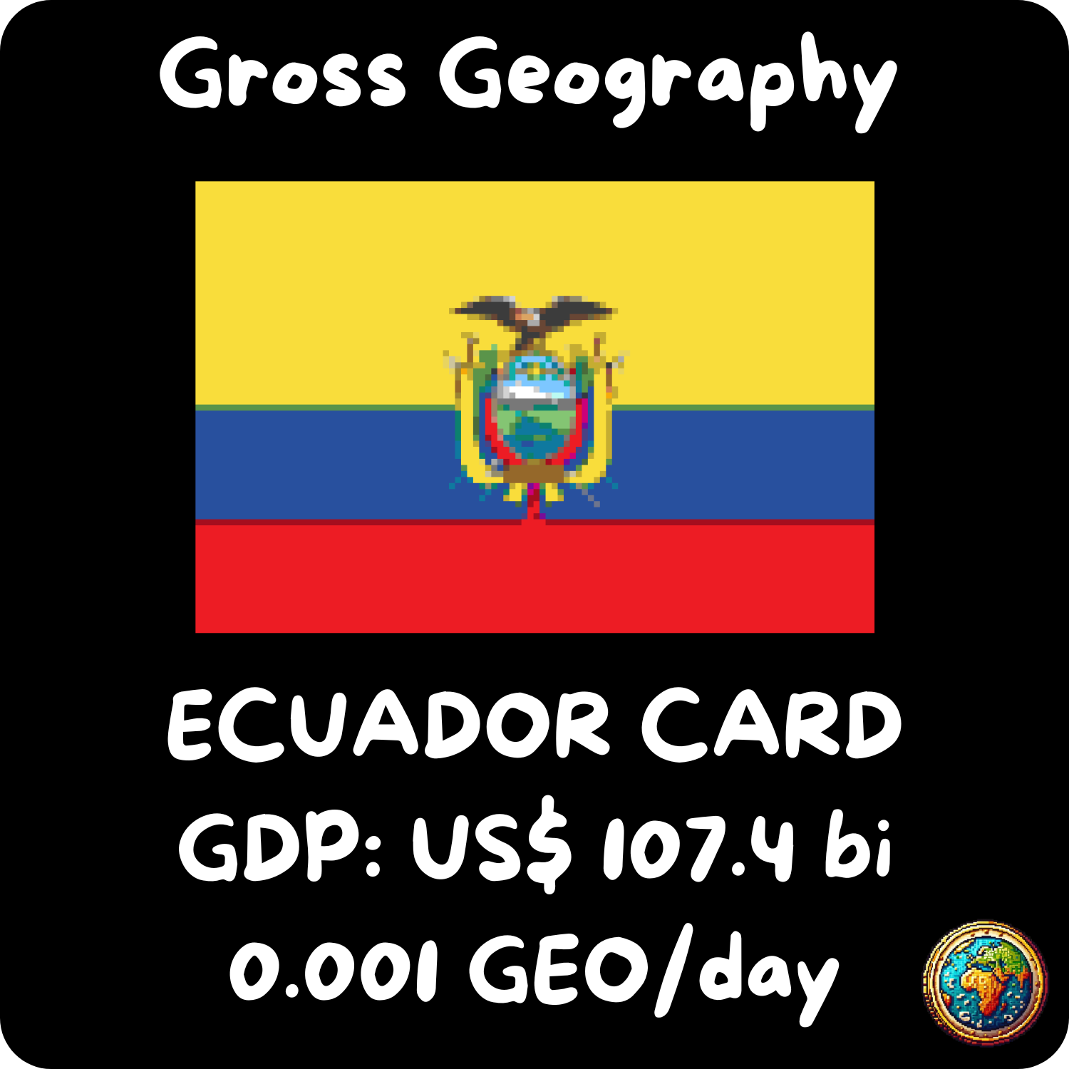 Ecuador Card NFT on Algorand