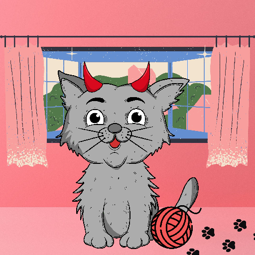 Happy Hoomens Cat#0387 NFT on Algorand