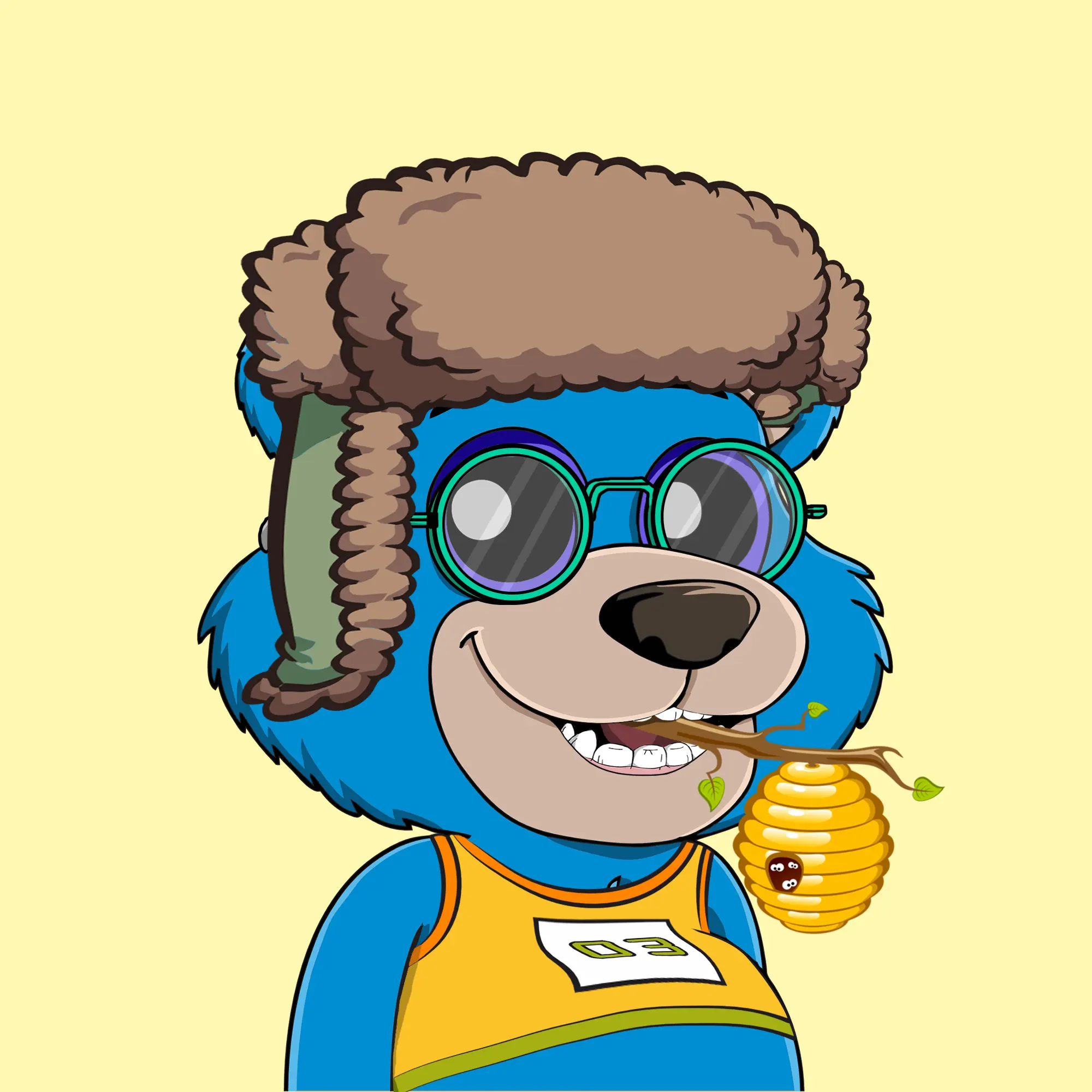 Gluttonous Bears #292 NFT on Algorand