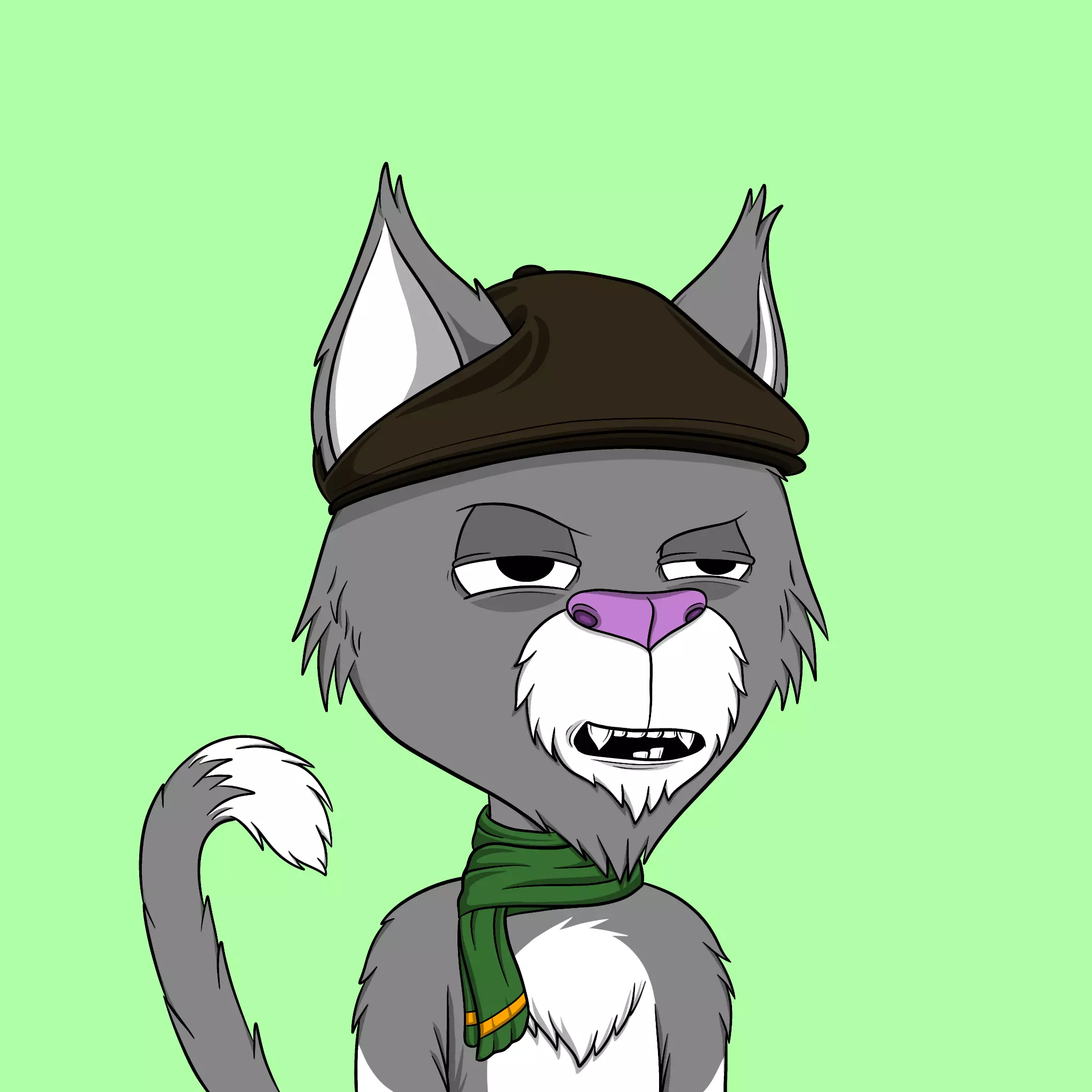 Totally Average Cats #201 NFT on Algorand