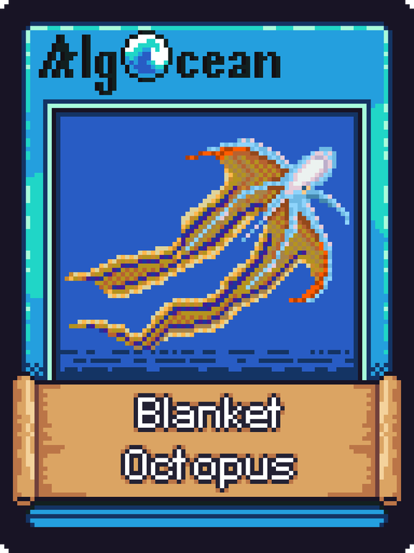 An image of Blanket Octopus